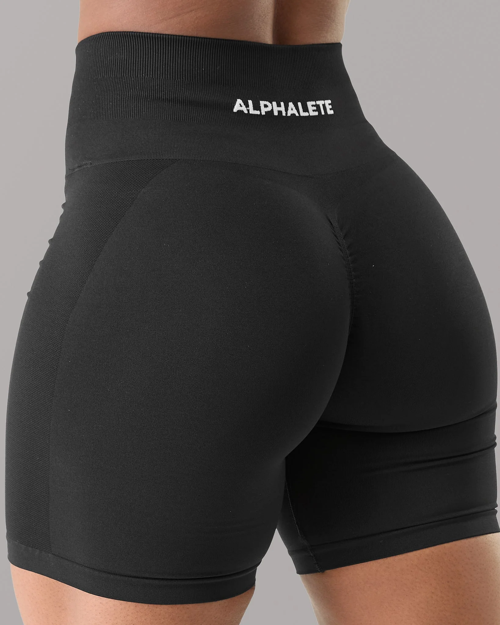 Amplify Ultra-High Rise Biker Short - Black - Image 5