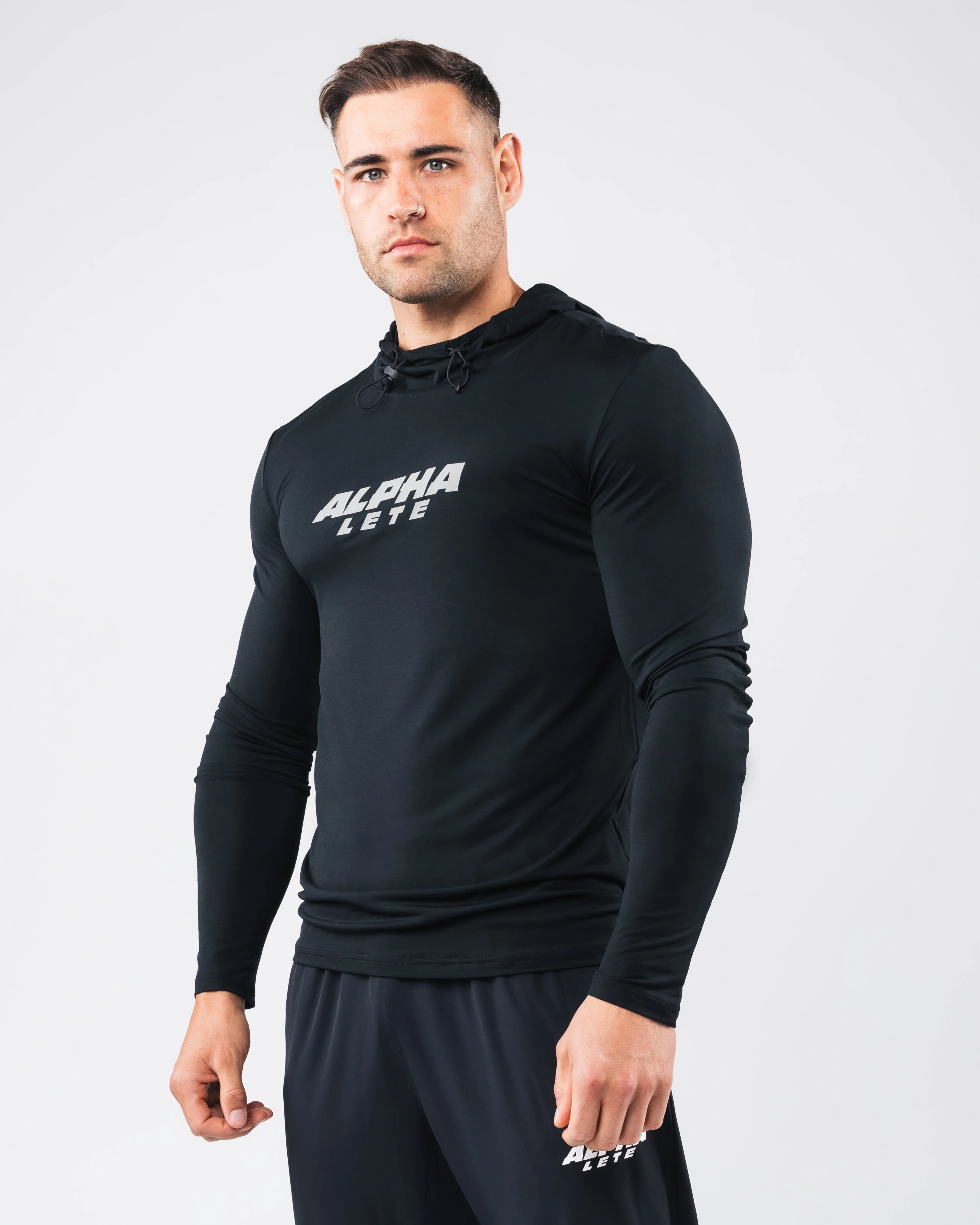 Agility Hoodie - Black - Image 3