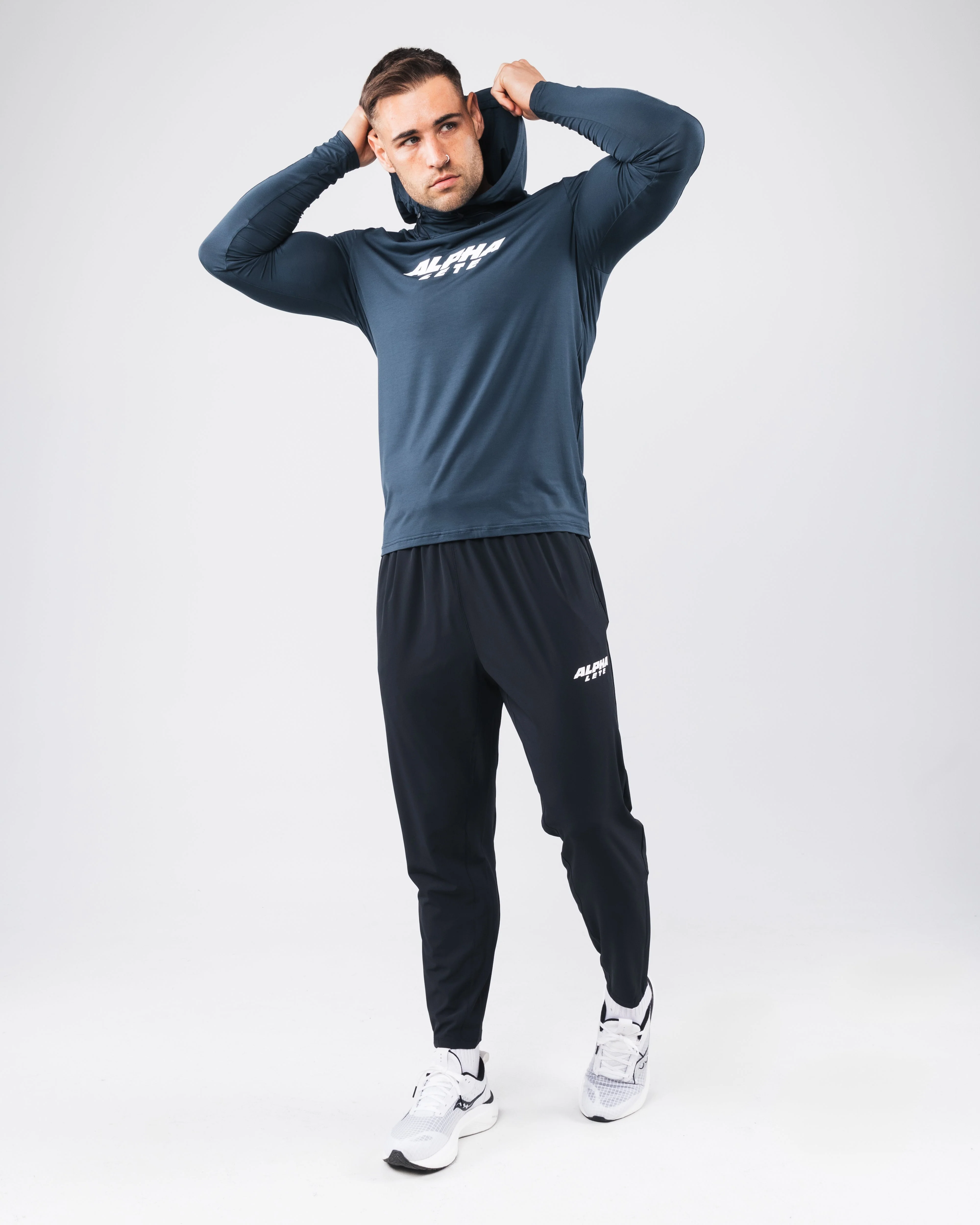 Agility Hoodie - Dark Cyan - Image 2