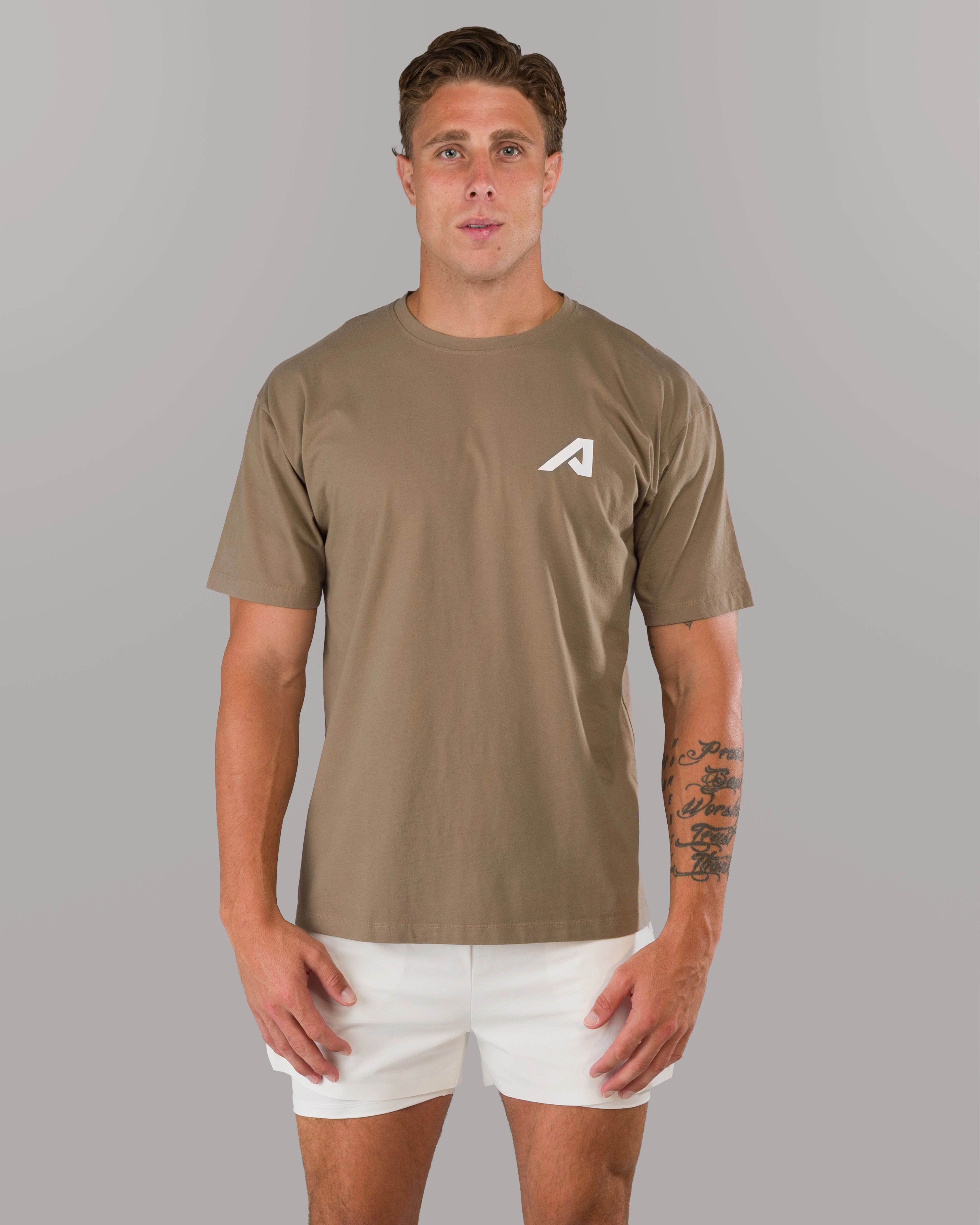 Alpha Tee - Carob - Image 2