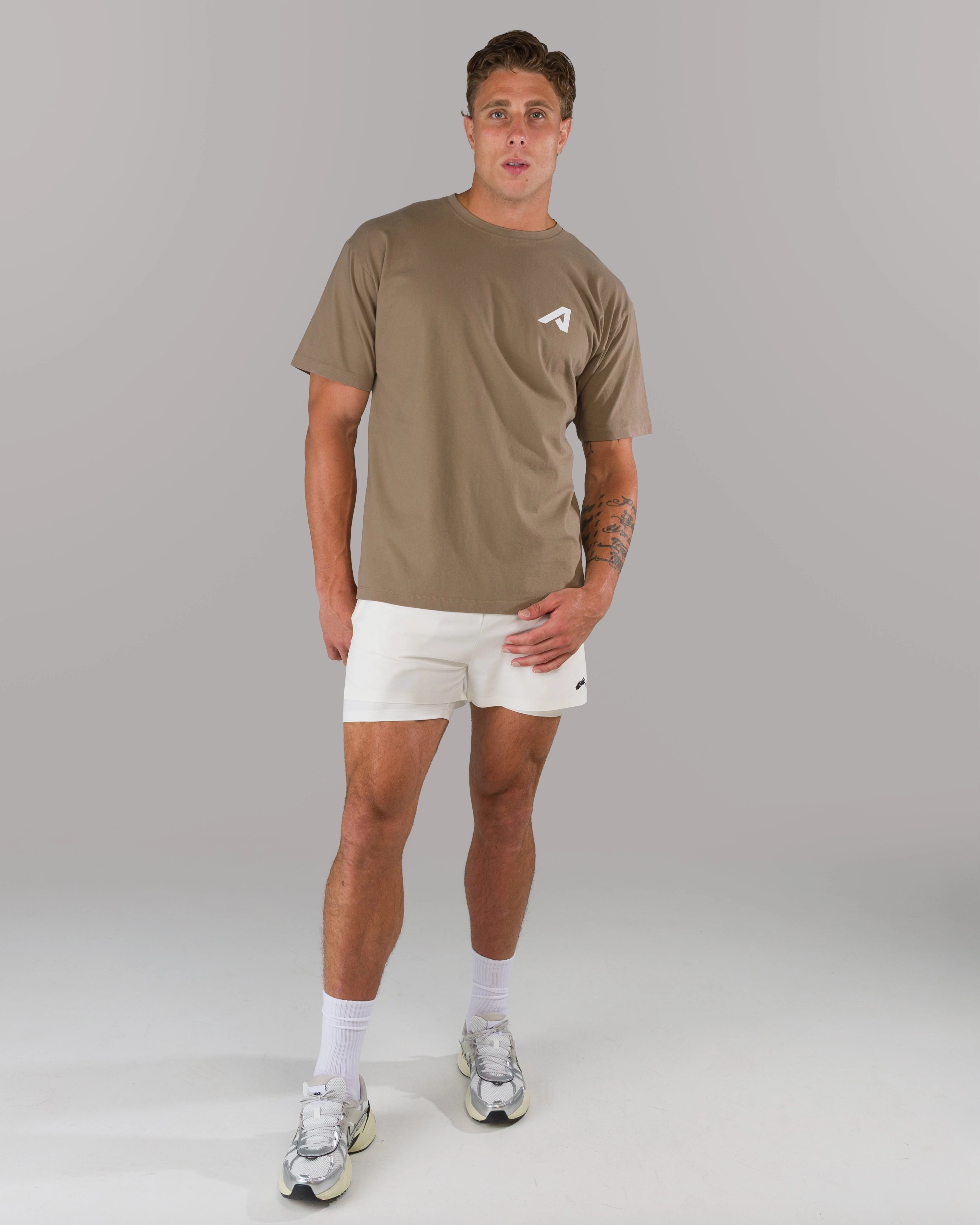 Alpha Tee - Carob - Image 4