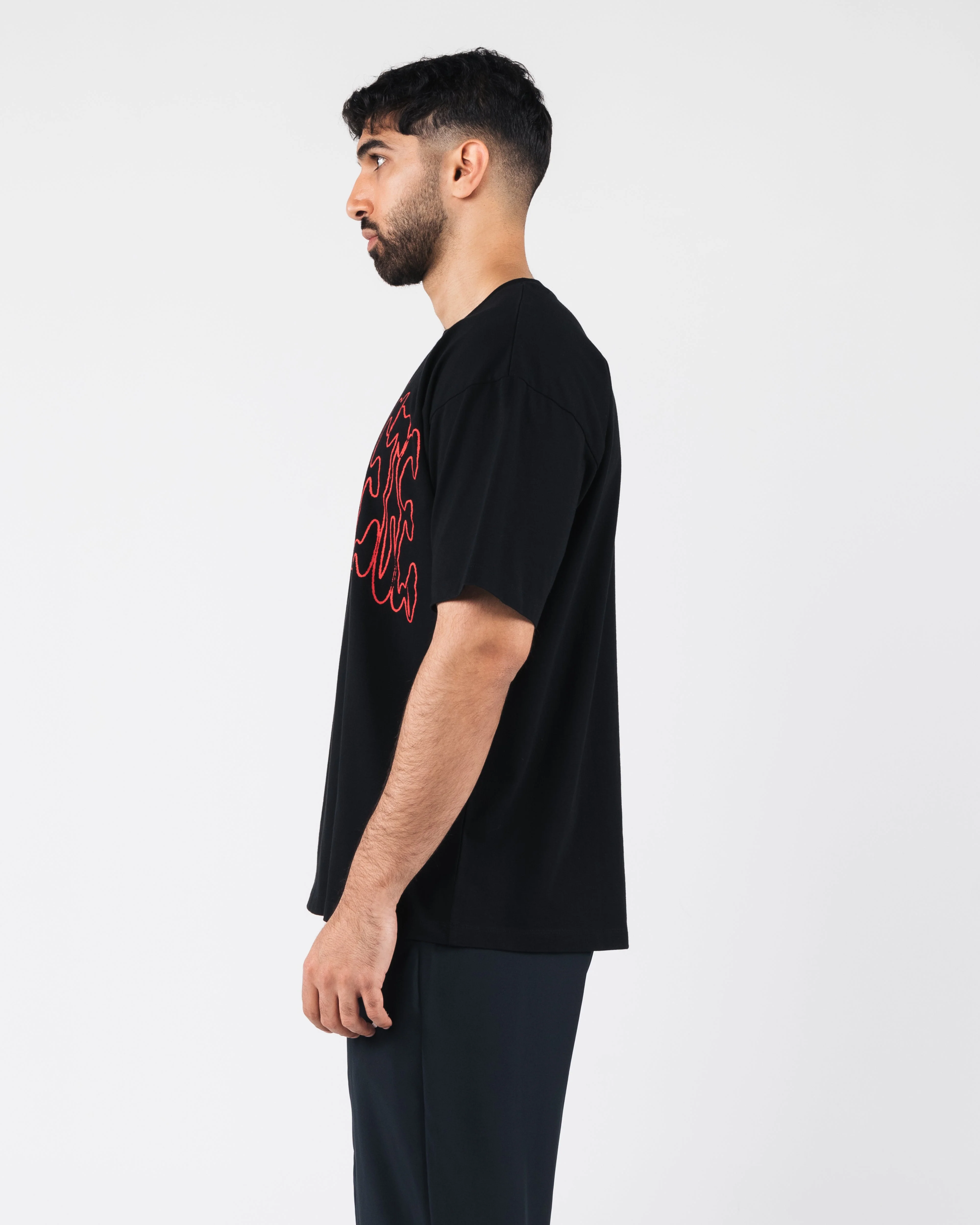 Aire Tee - Black - Image 3