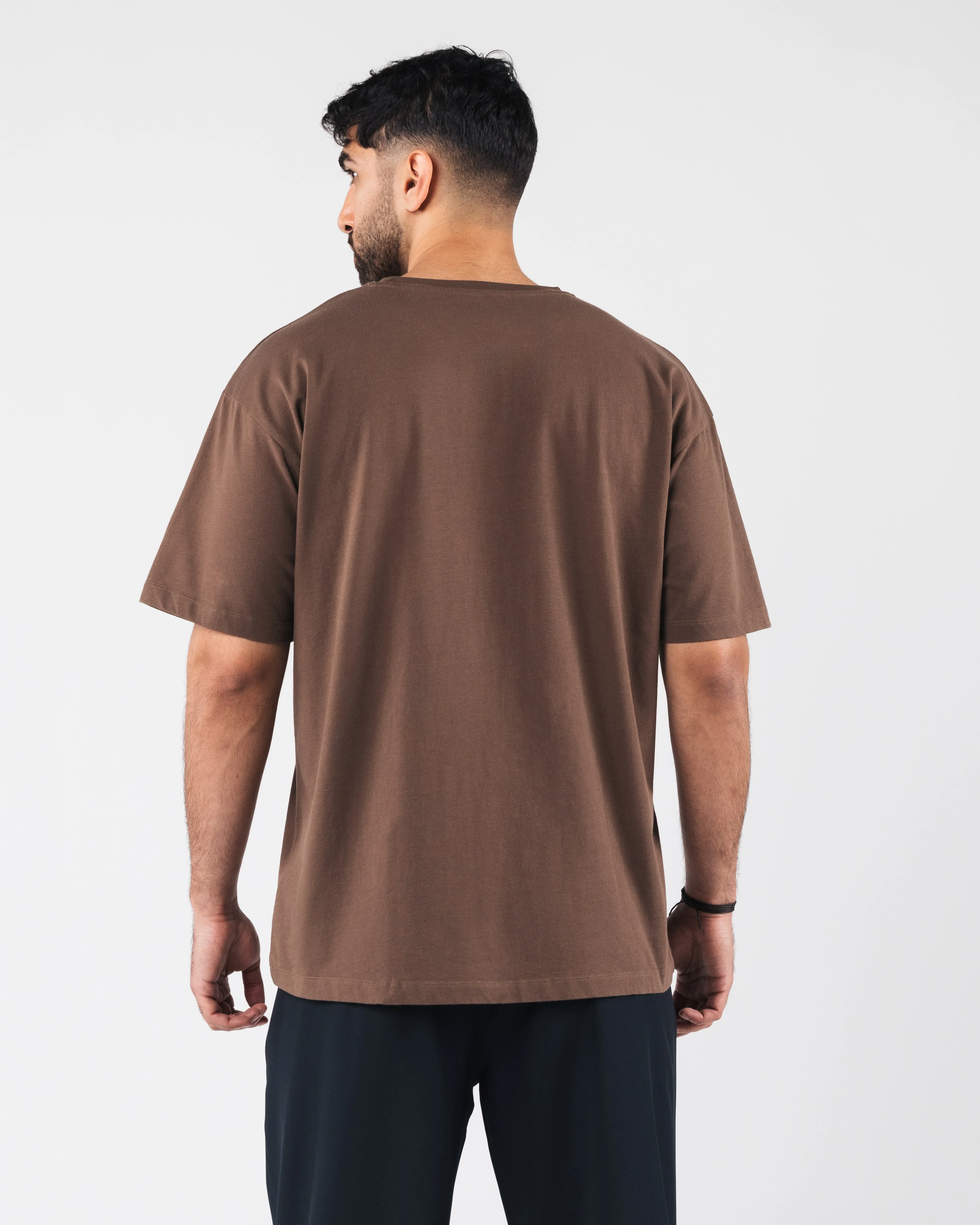 Aire Tee - Dark Brown - Image 4