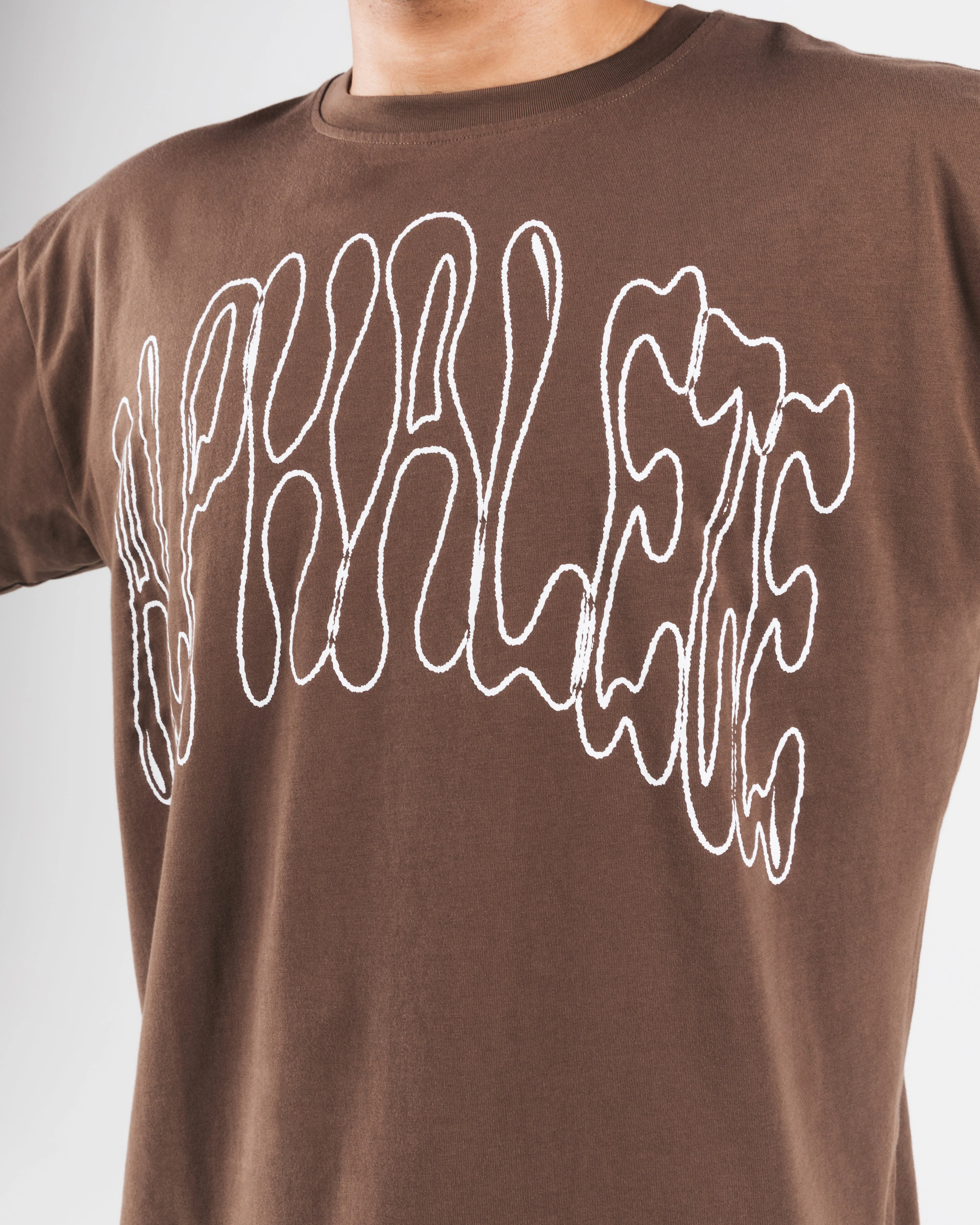 Aire Tee - Dark Brown - Image 5