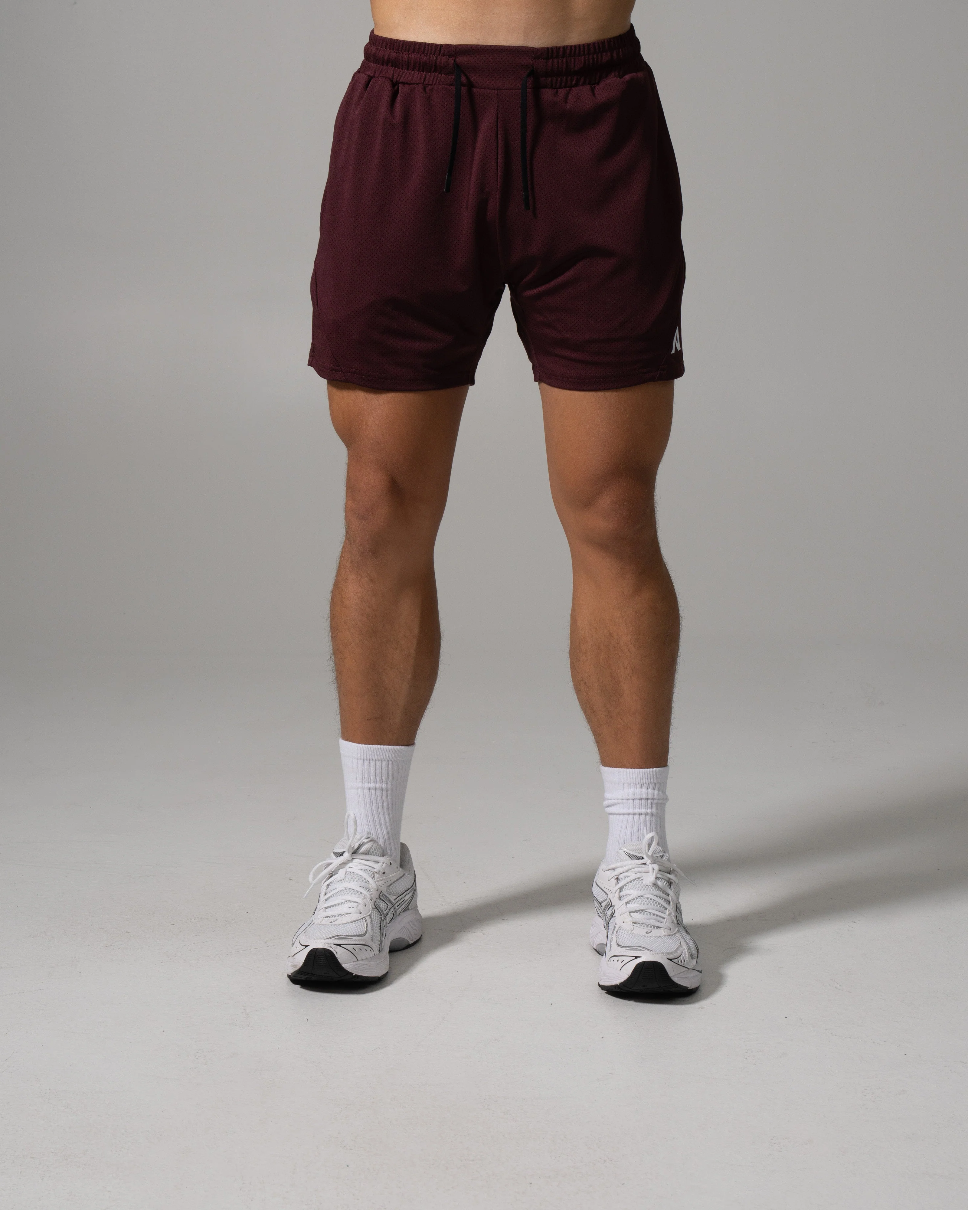 AirFlex Mesh Short - Merlot - Image 3