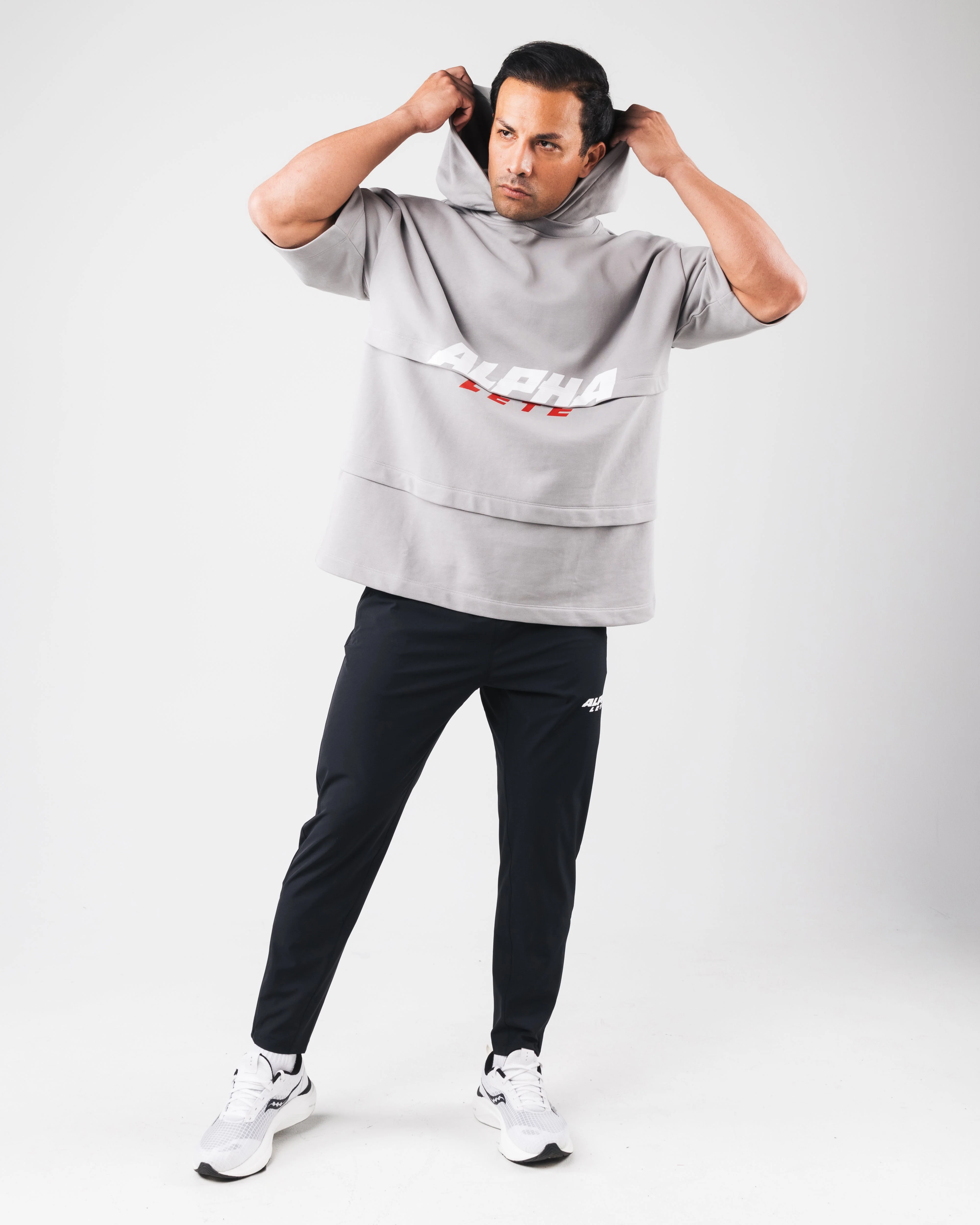 Alpha Layered Hoodie - Chrome - Image 2