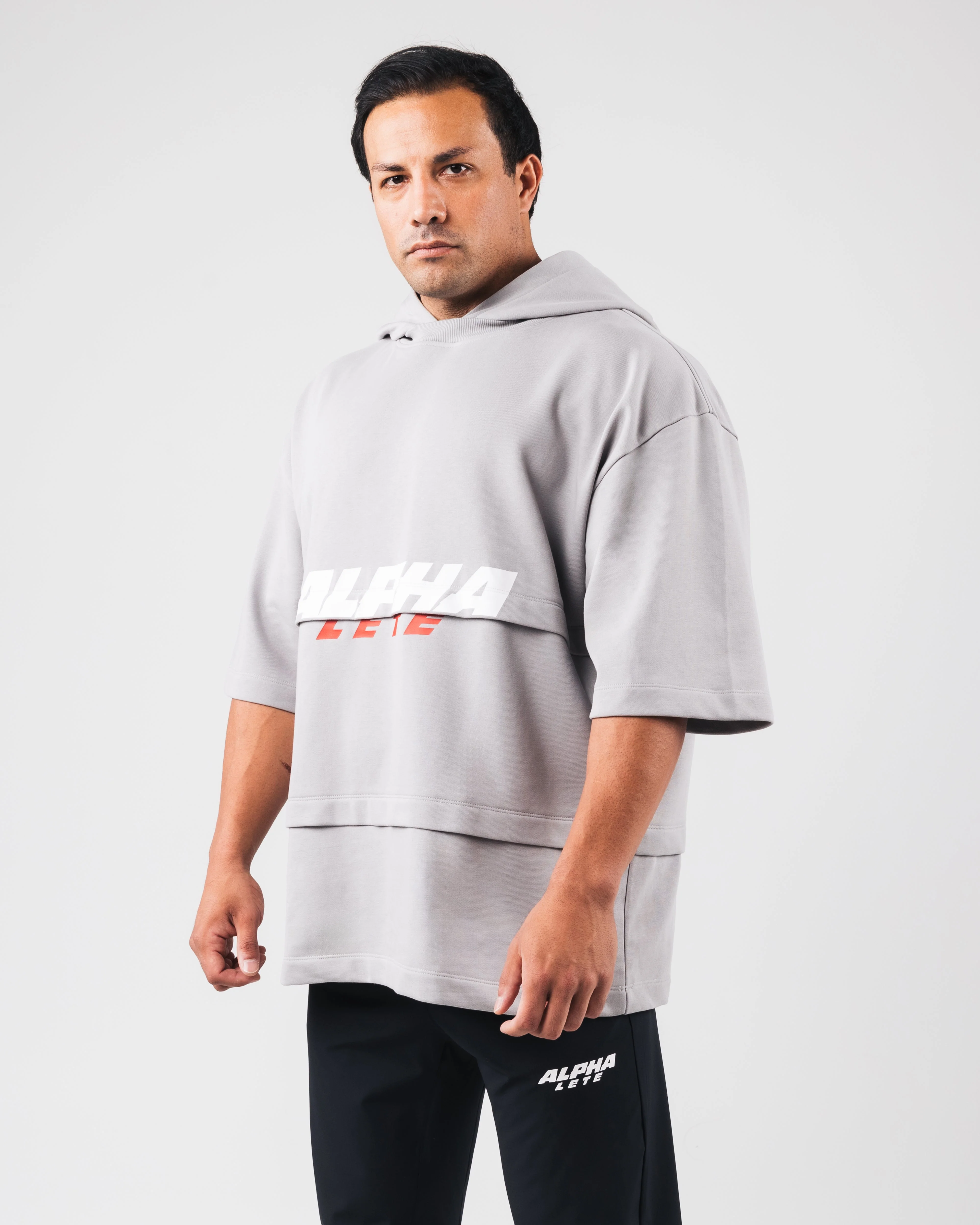 Alpha Layered Hoodie - Chrome - Image 3