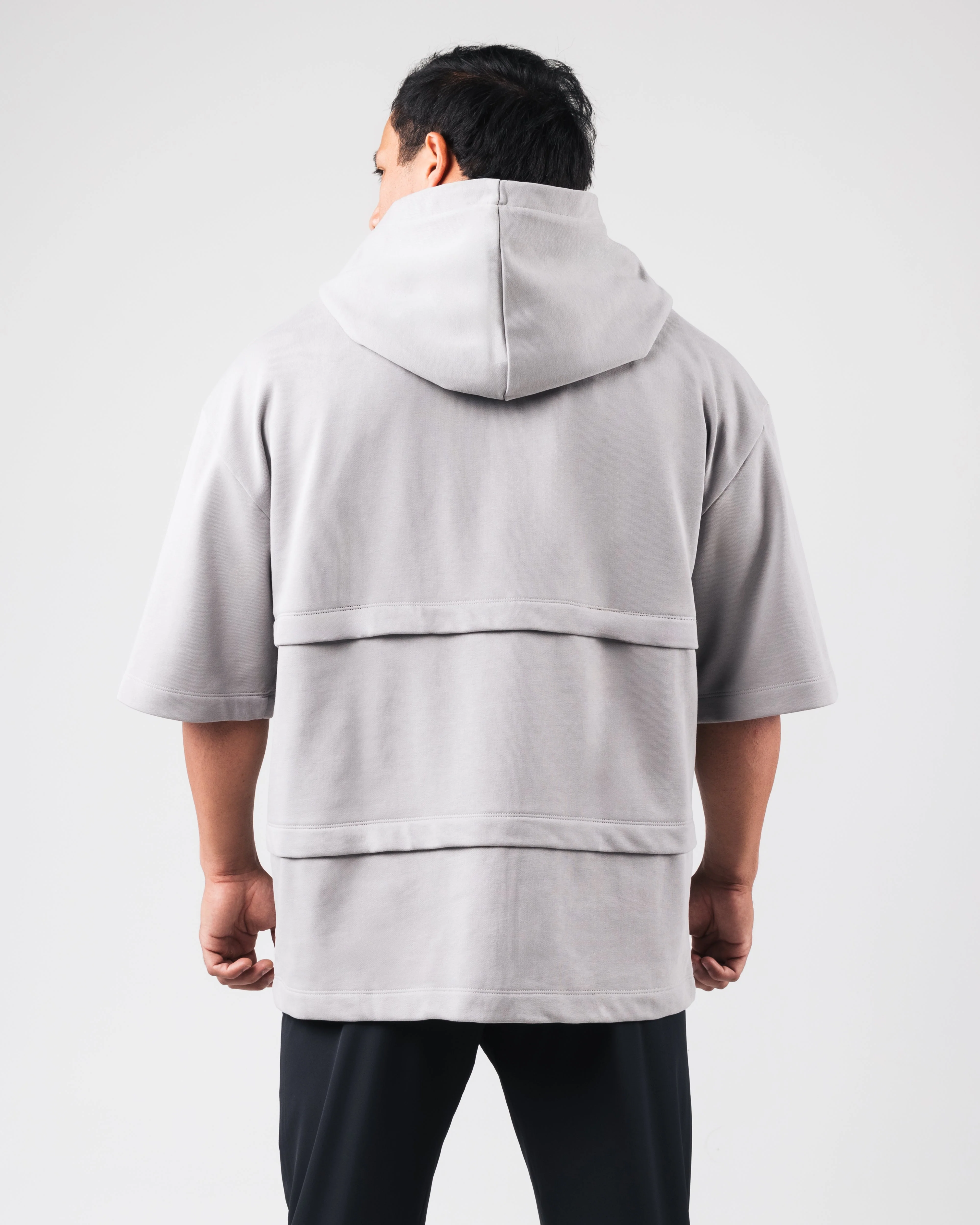 Alpha Layered Hoodie - Chrome - Image 4