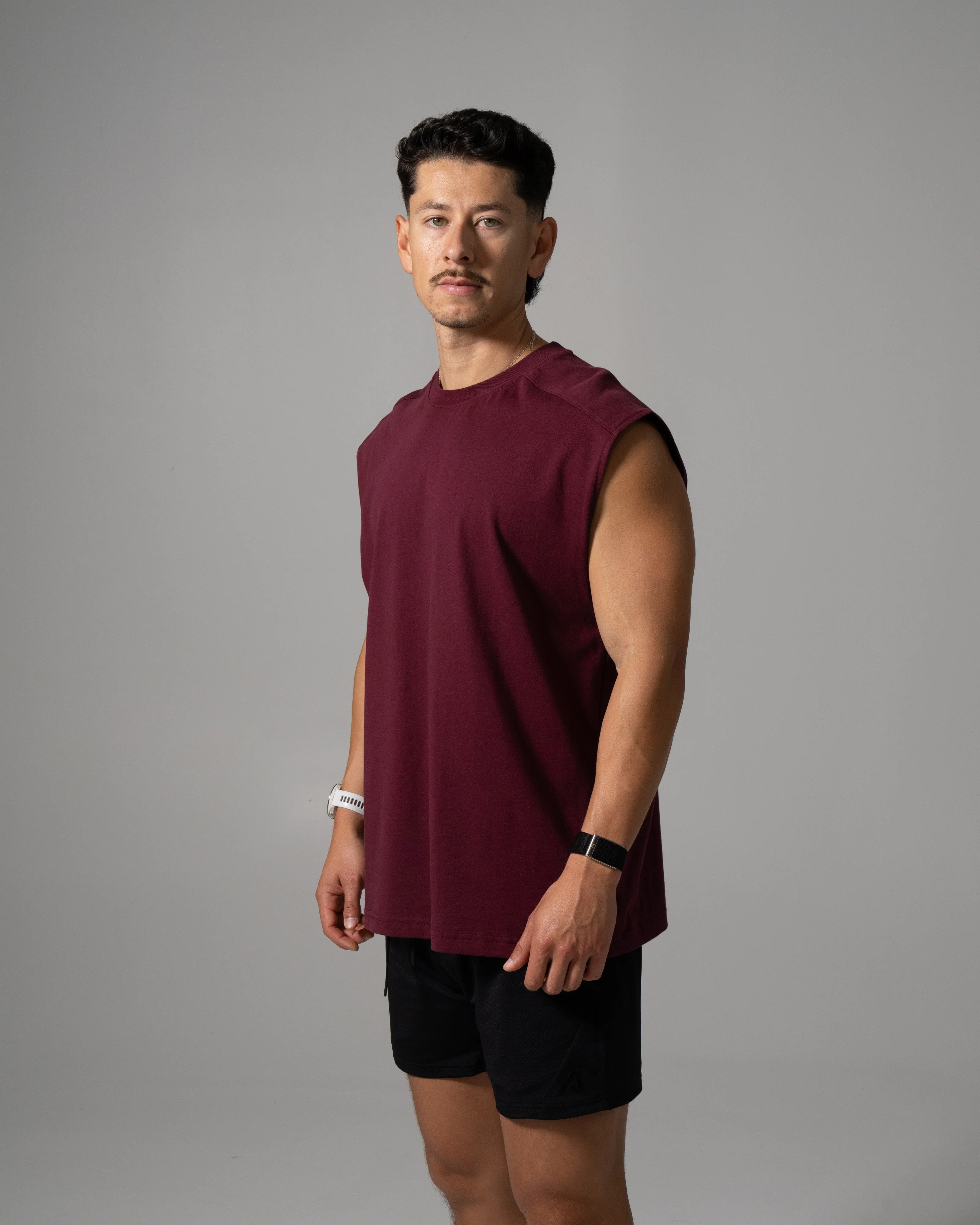Alpha Tank - Merlot - Image 3