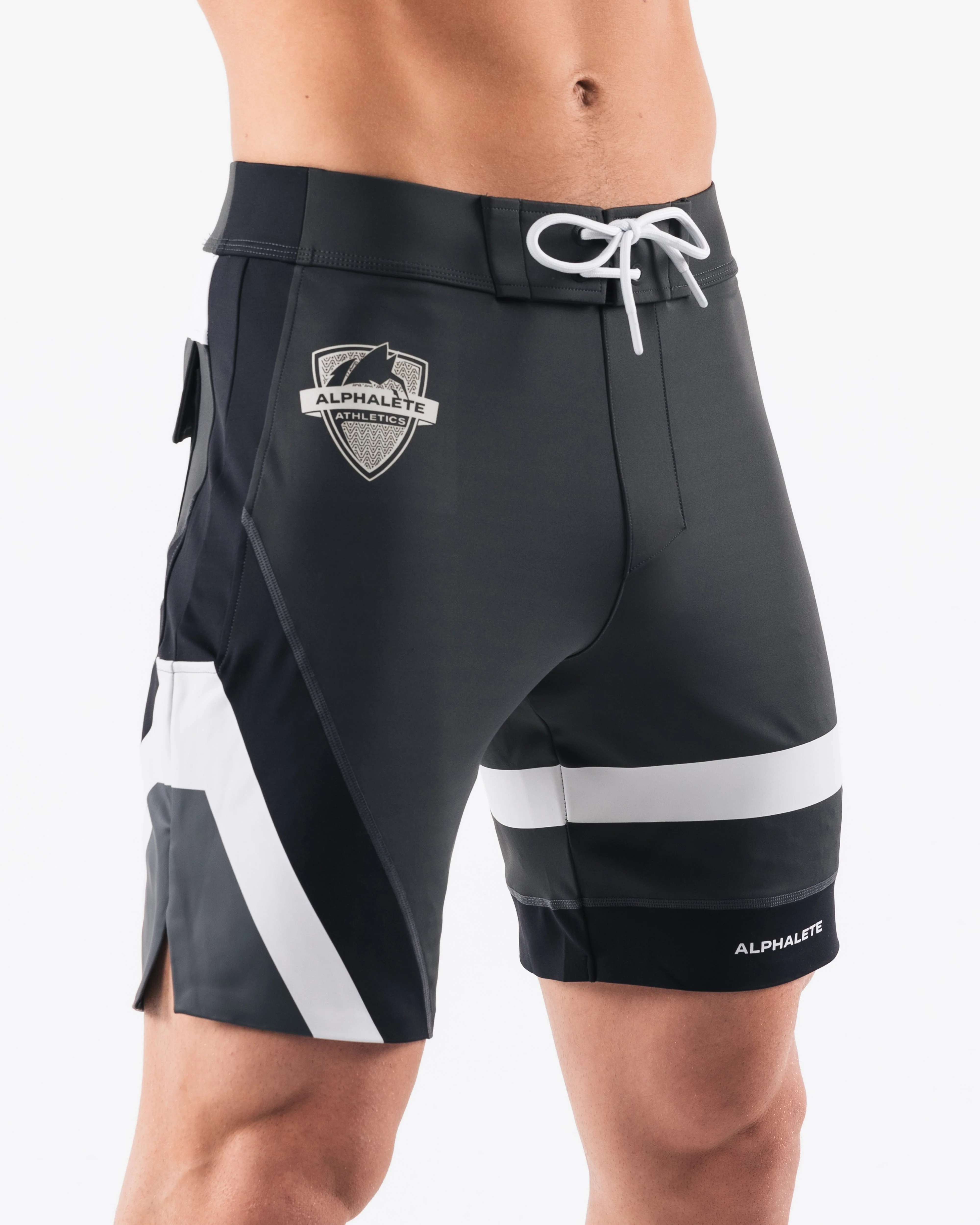 Aztec Boardshort - Cloud Smoke - Image 5