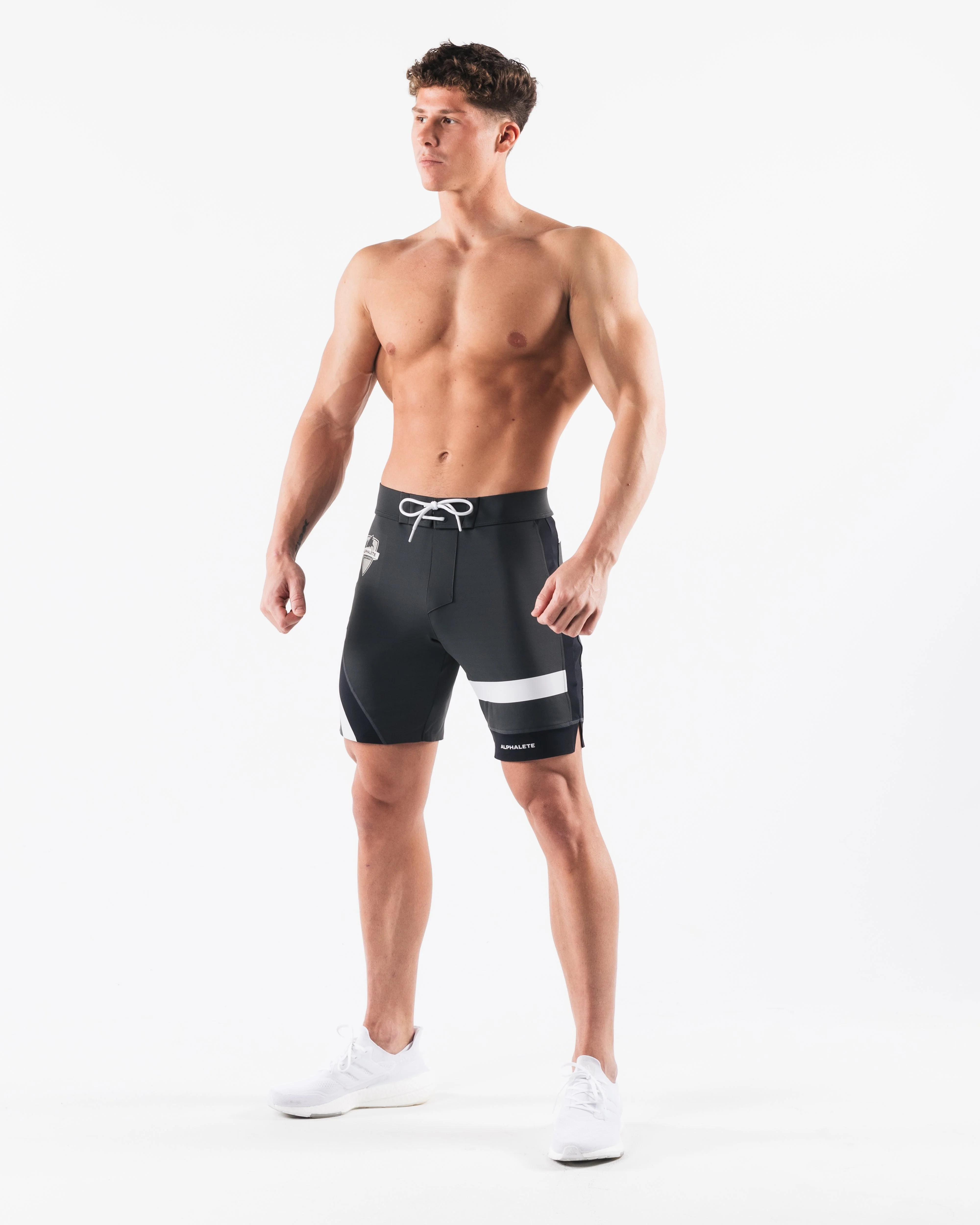 Aztec Boardshort - Cloud Smoke - Image 6