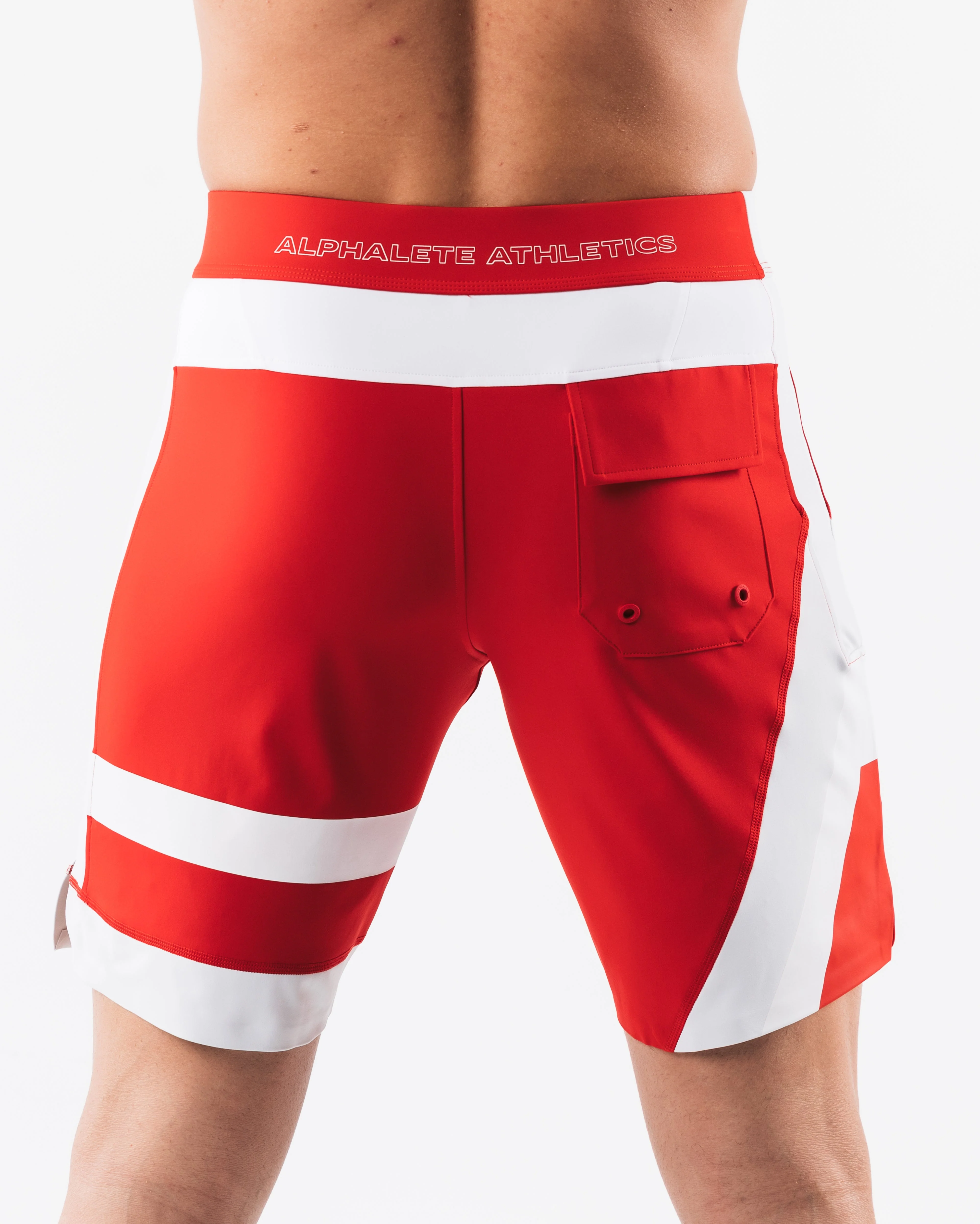 Aztec Boardshort - Crimson Coin - Image 2