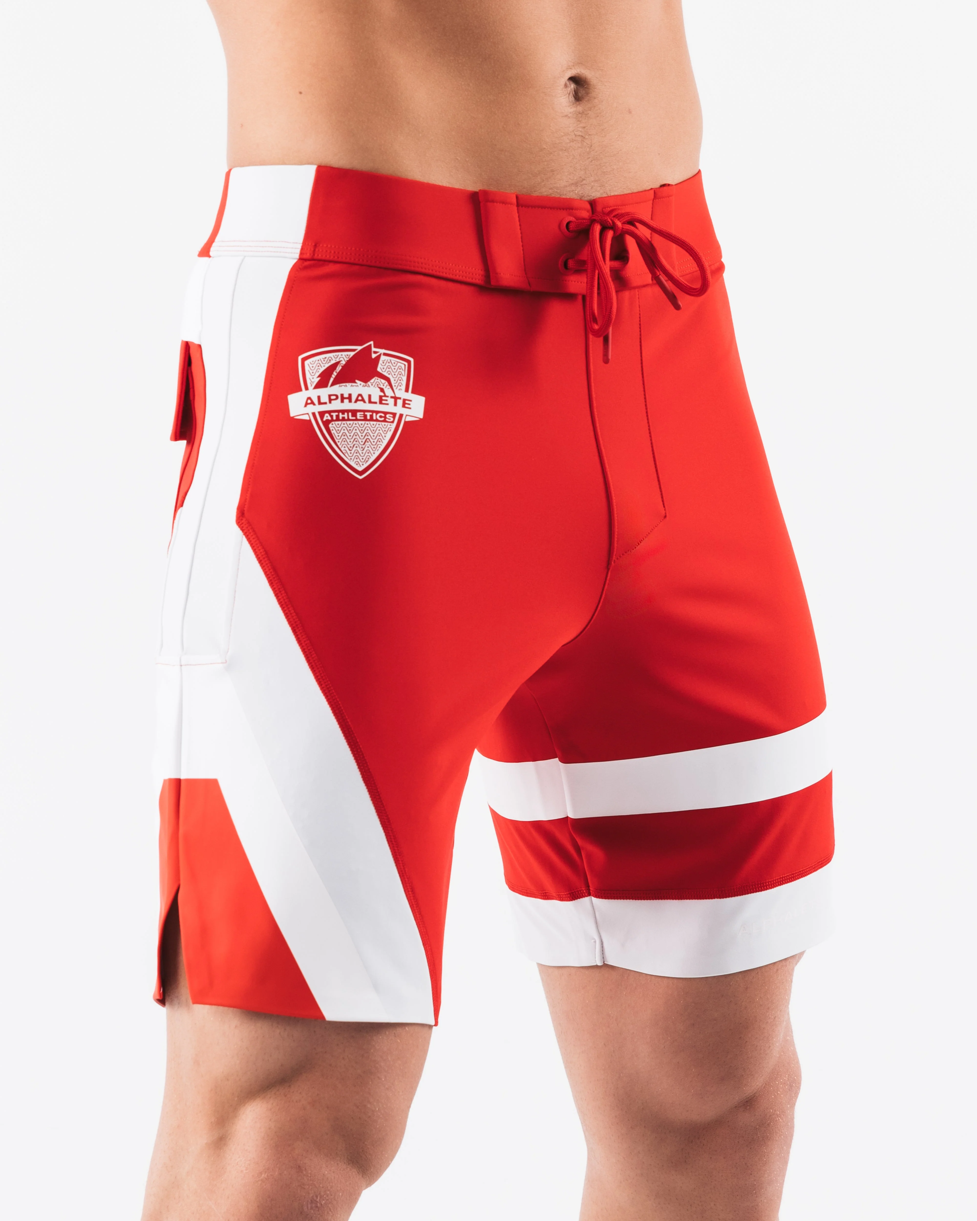 Aztec Boardshort - Crimson Coin - Image 5