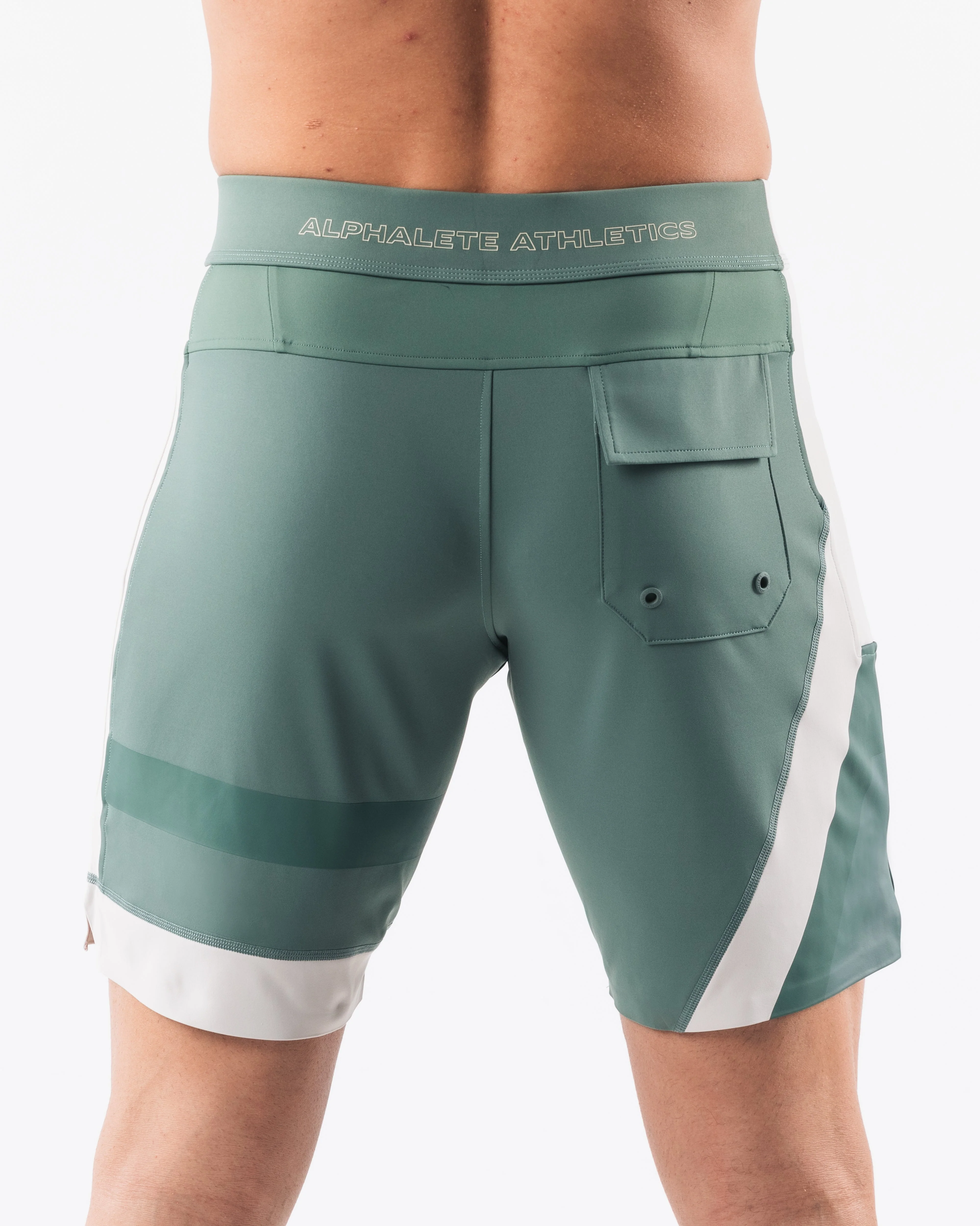 Aztec Boardshort - Sage Linen - Image 2