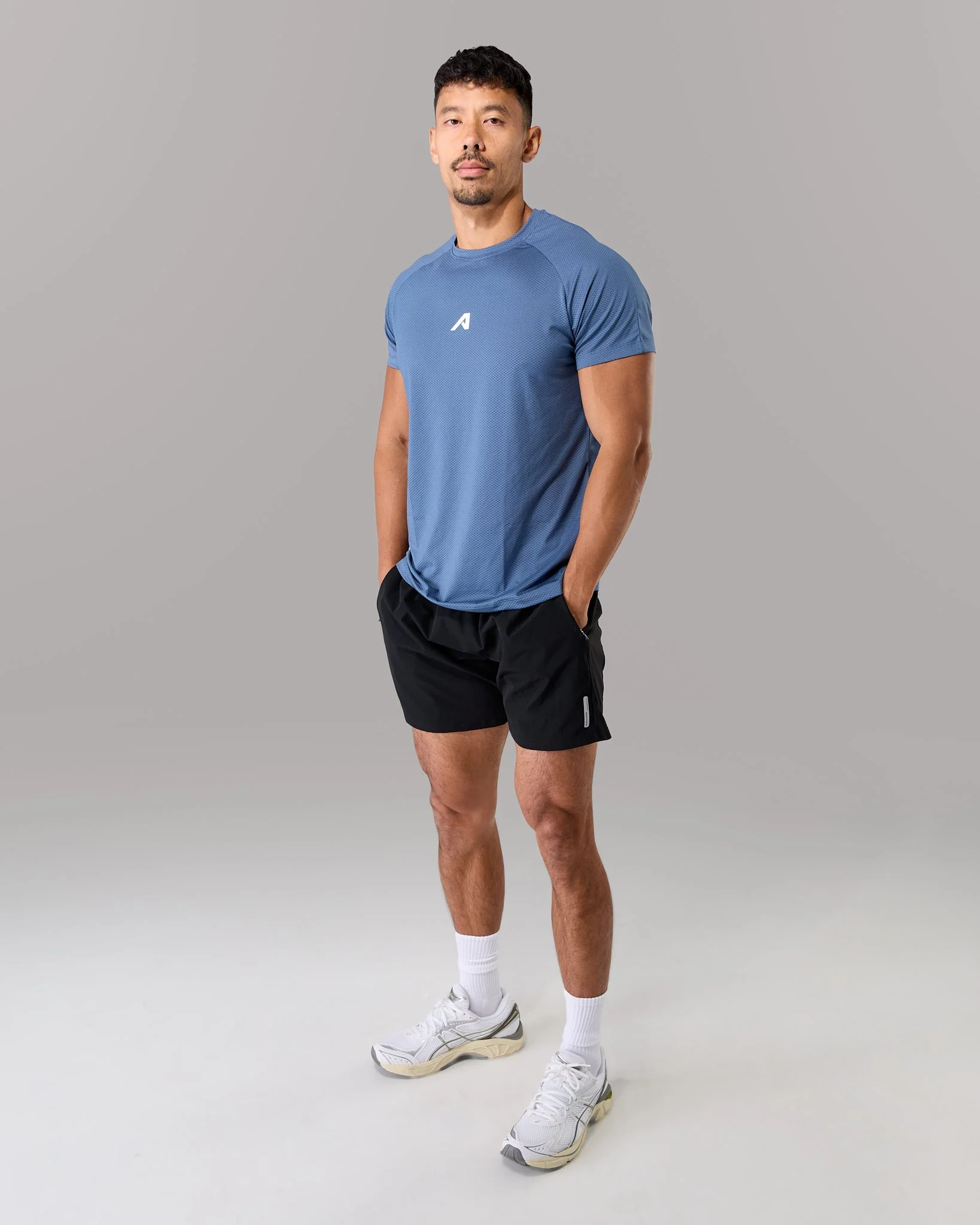 Base Tee - Muted Blue - Image 2