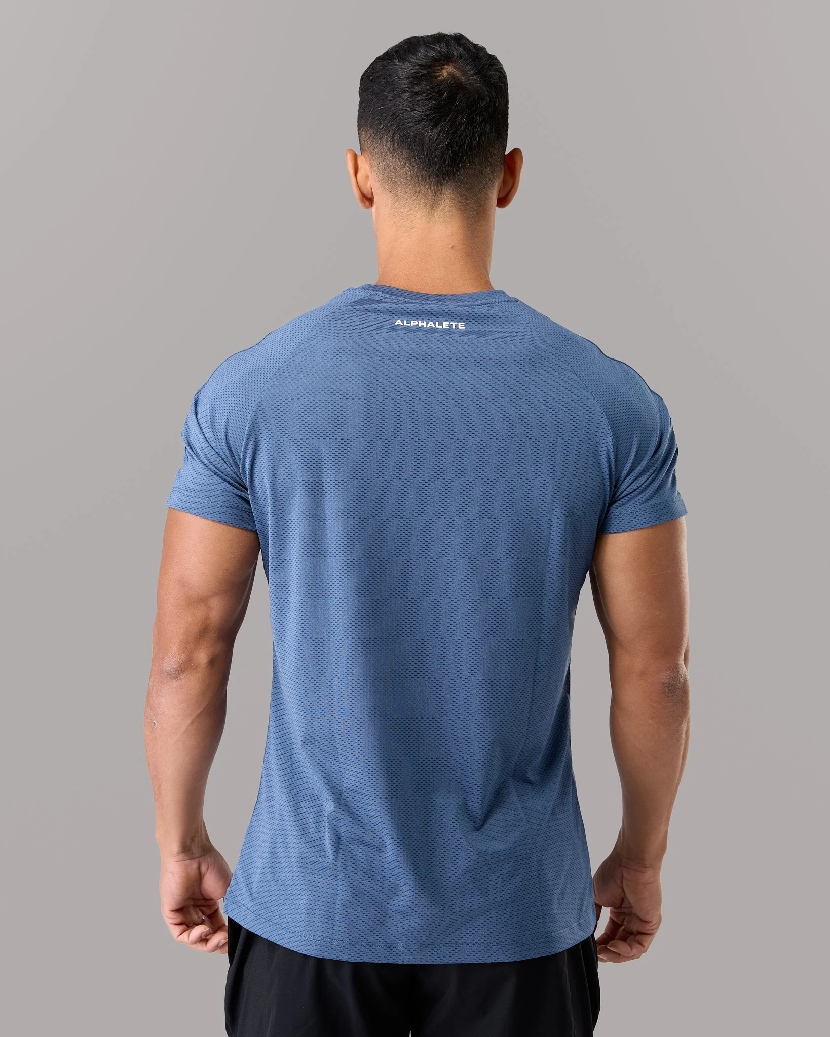 Base Tee - Muted Blue - Image 4