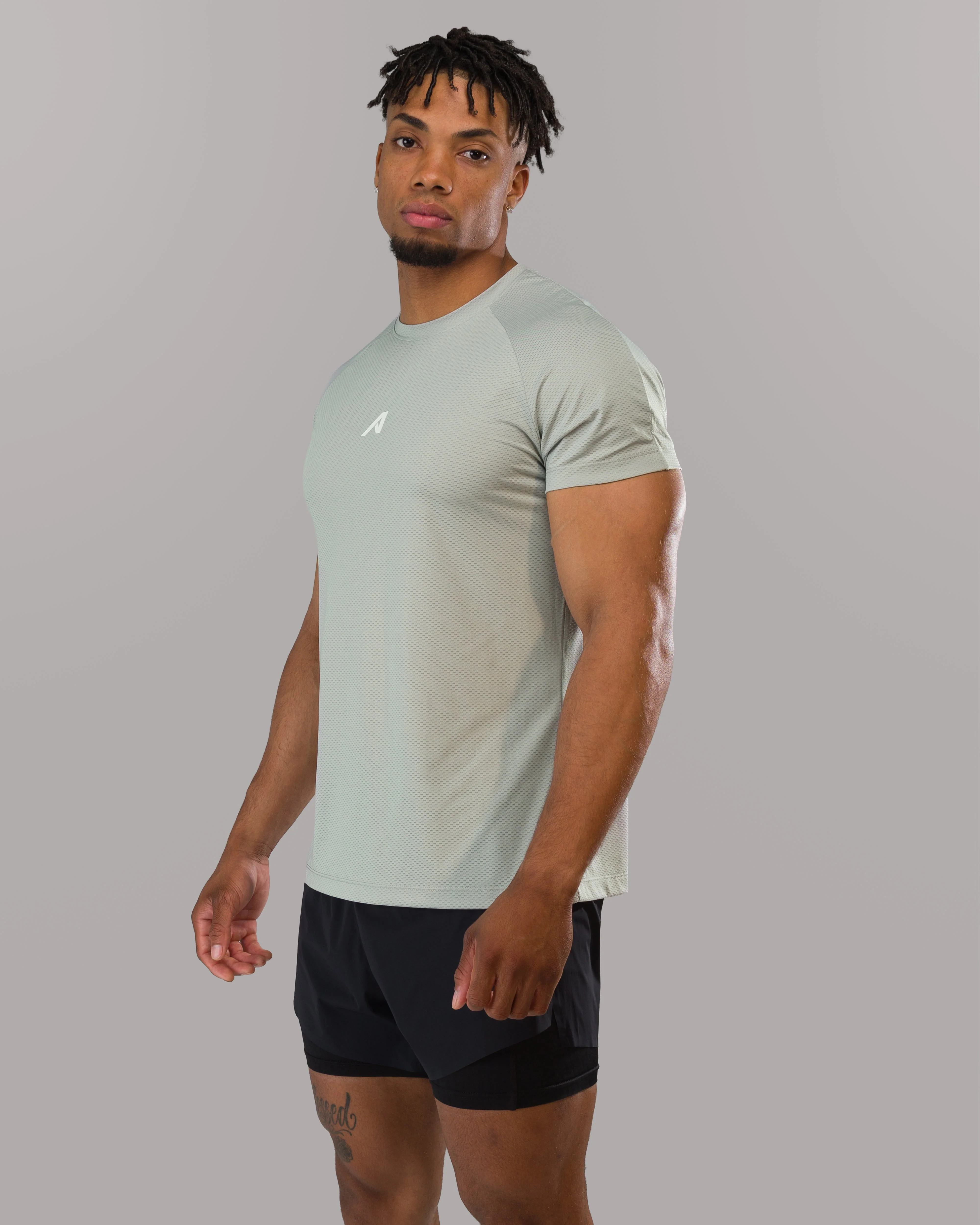 Base Tee - Silver - Image 2