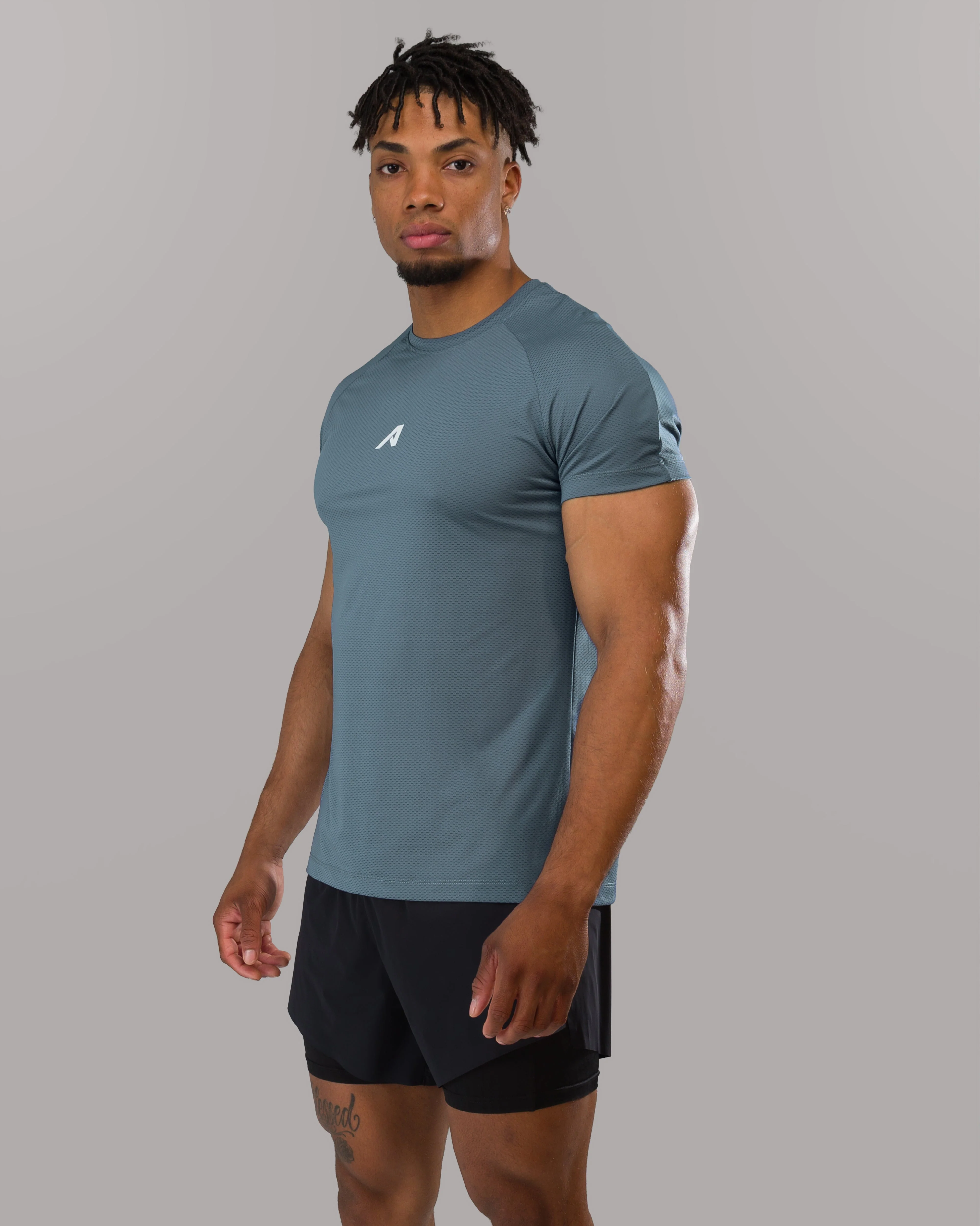 Base Tee - Storm Blue - Image 2