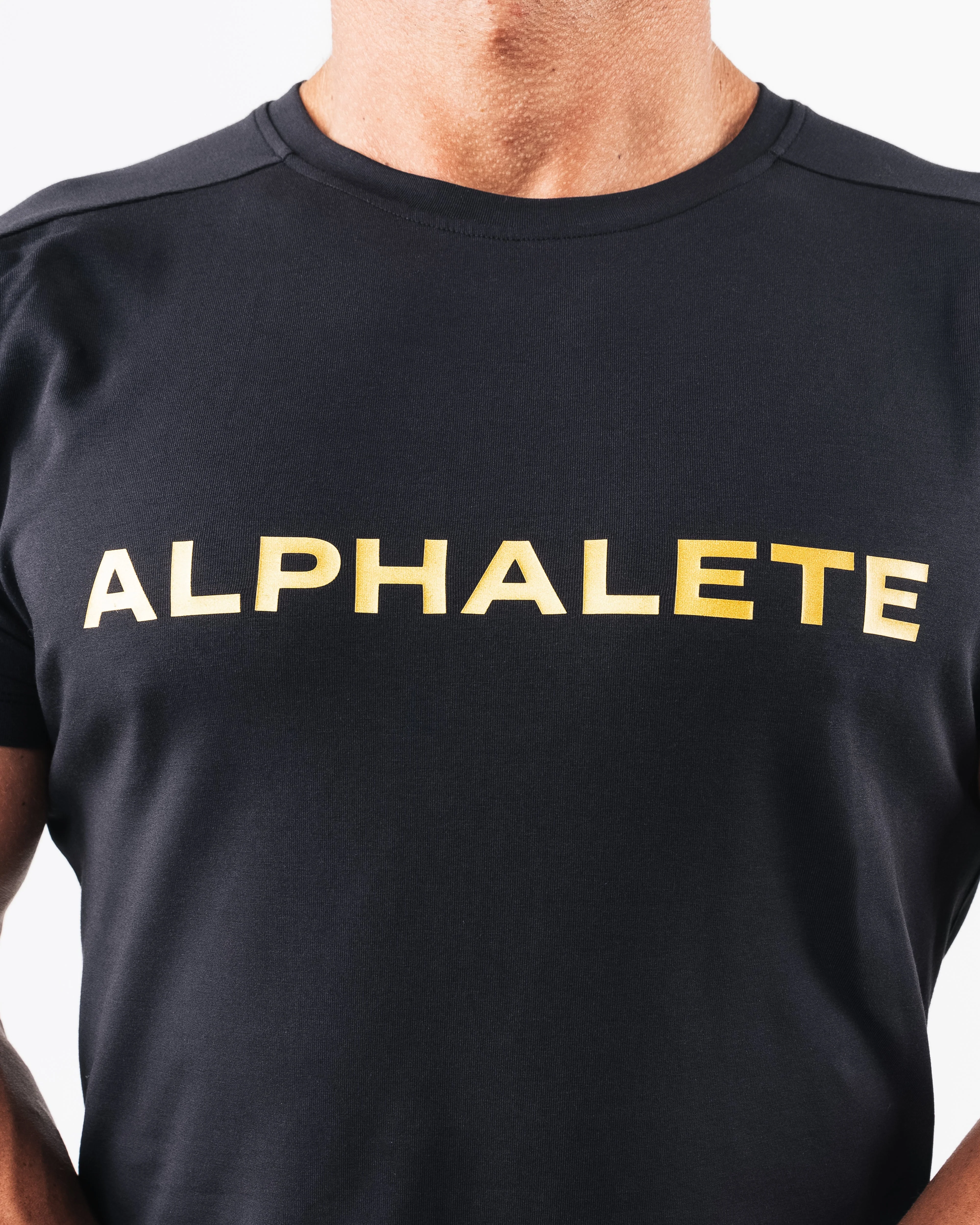 Core Tee - Black / Gold - Image 5