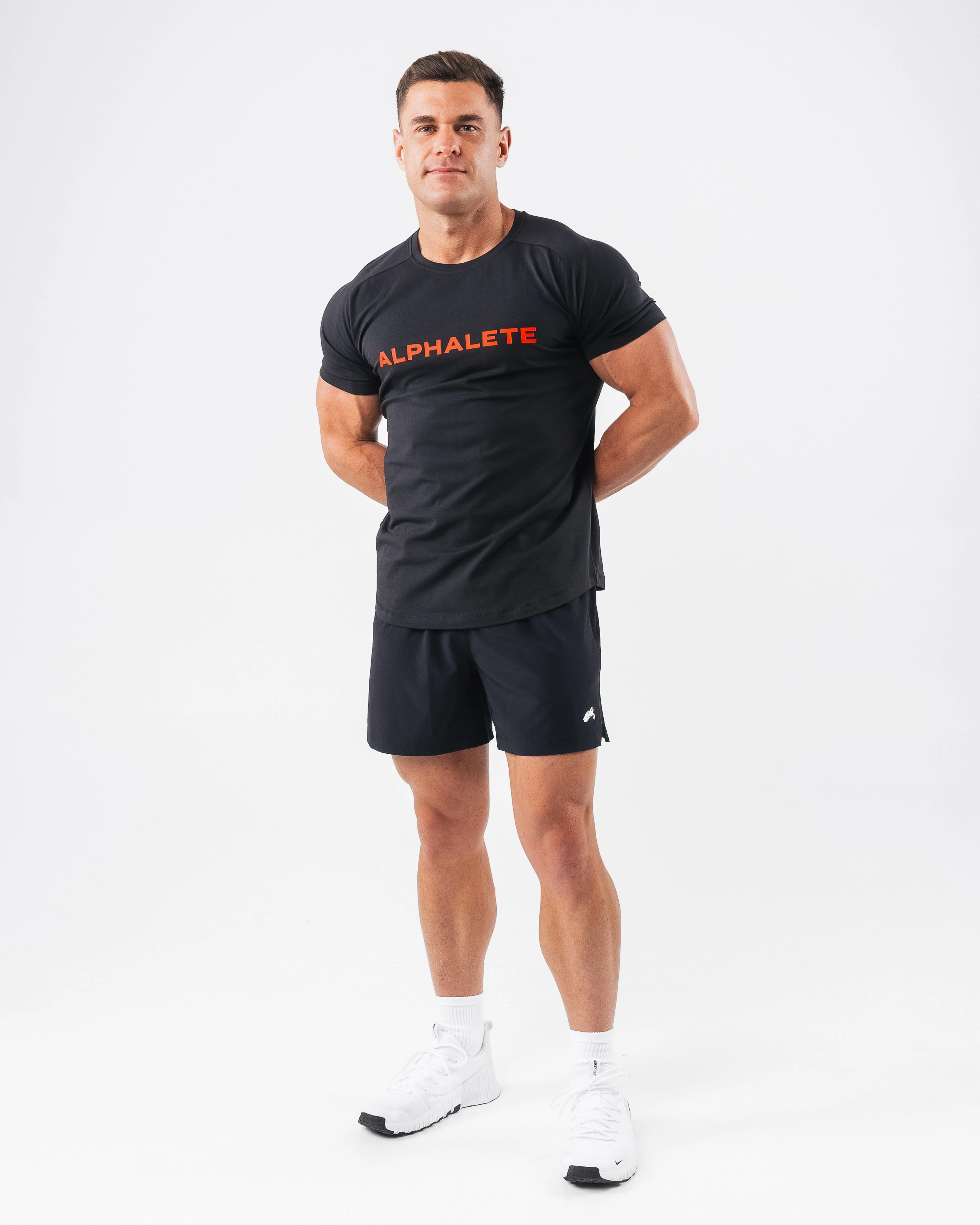 Core Tee - Black / Red - Image 2