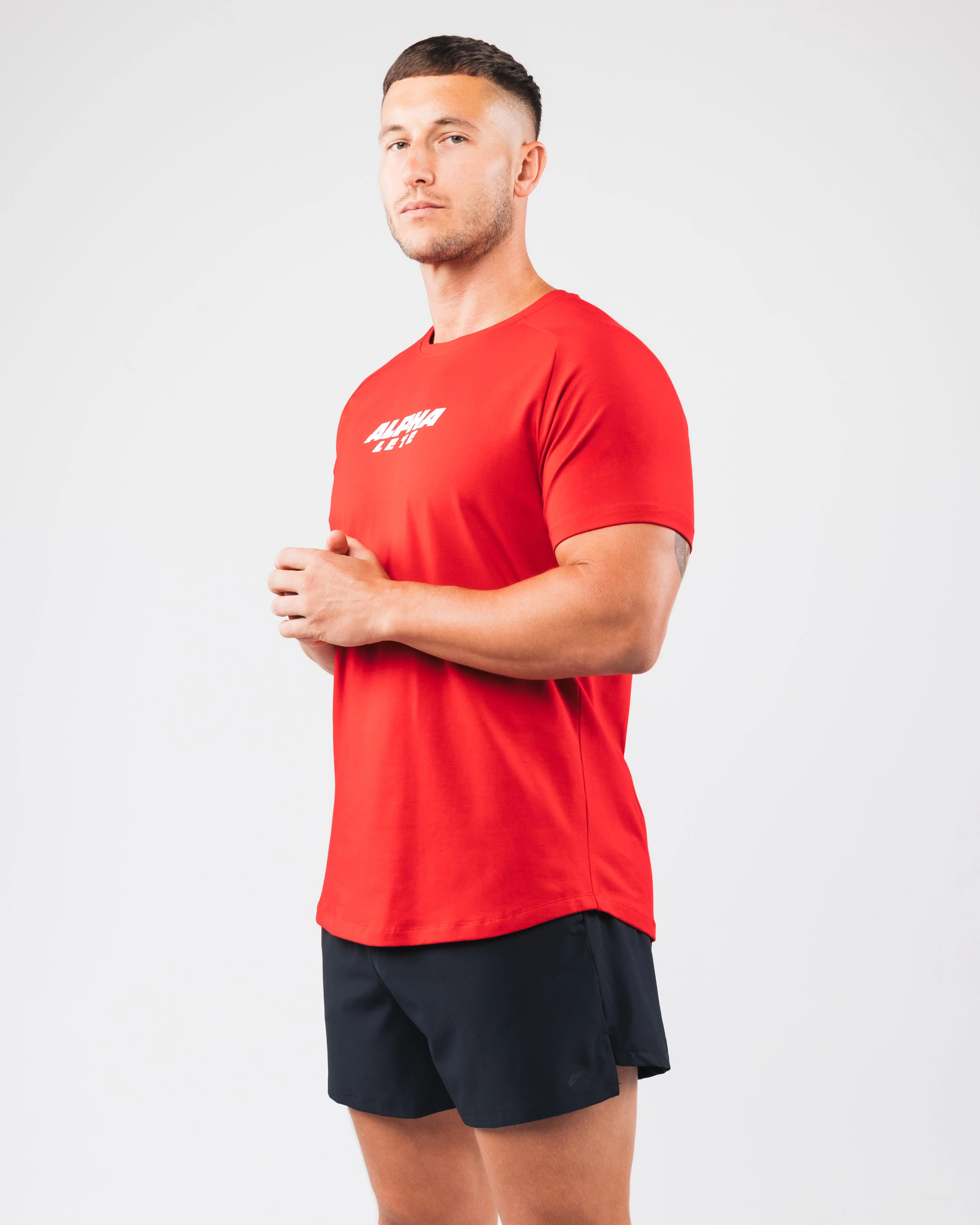 Force Core Tee - Carmine - Image 3