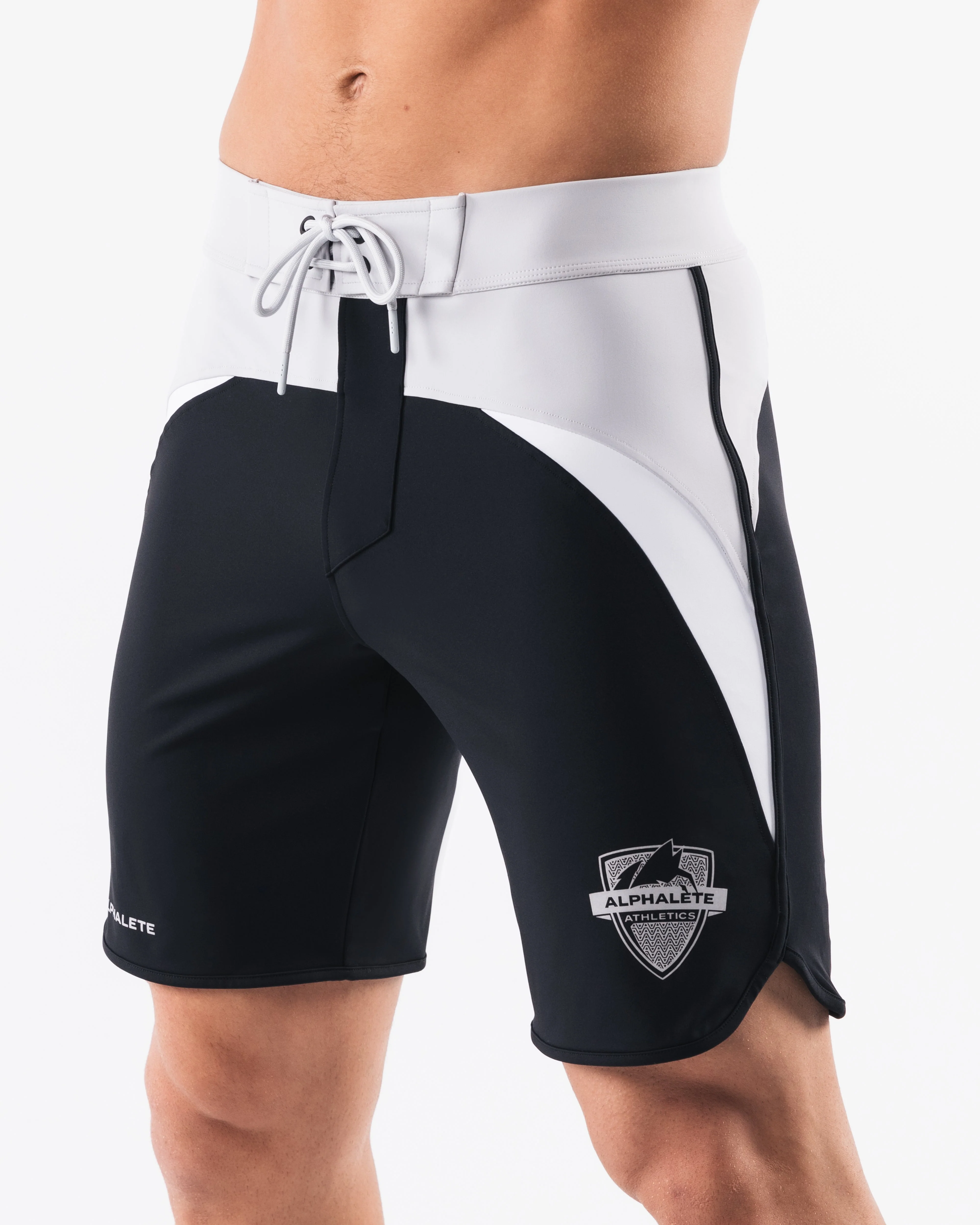 Crescent Boardshort - Black Coin - Image 4