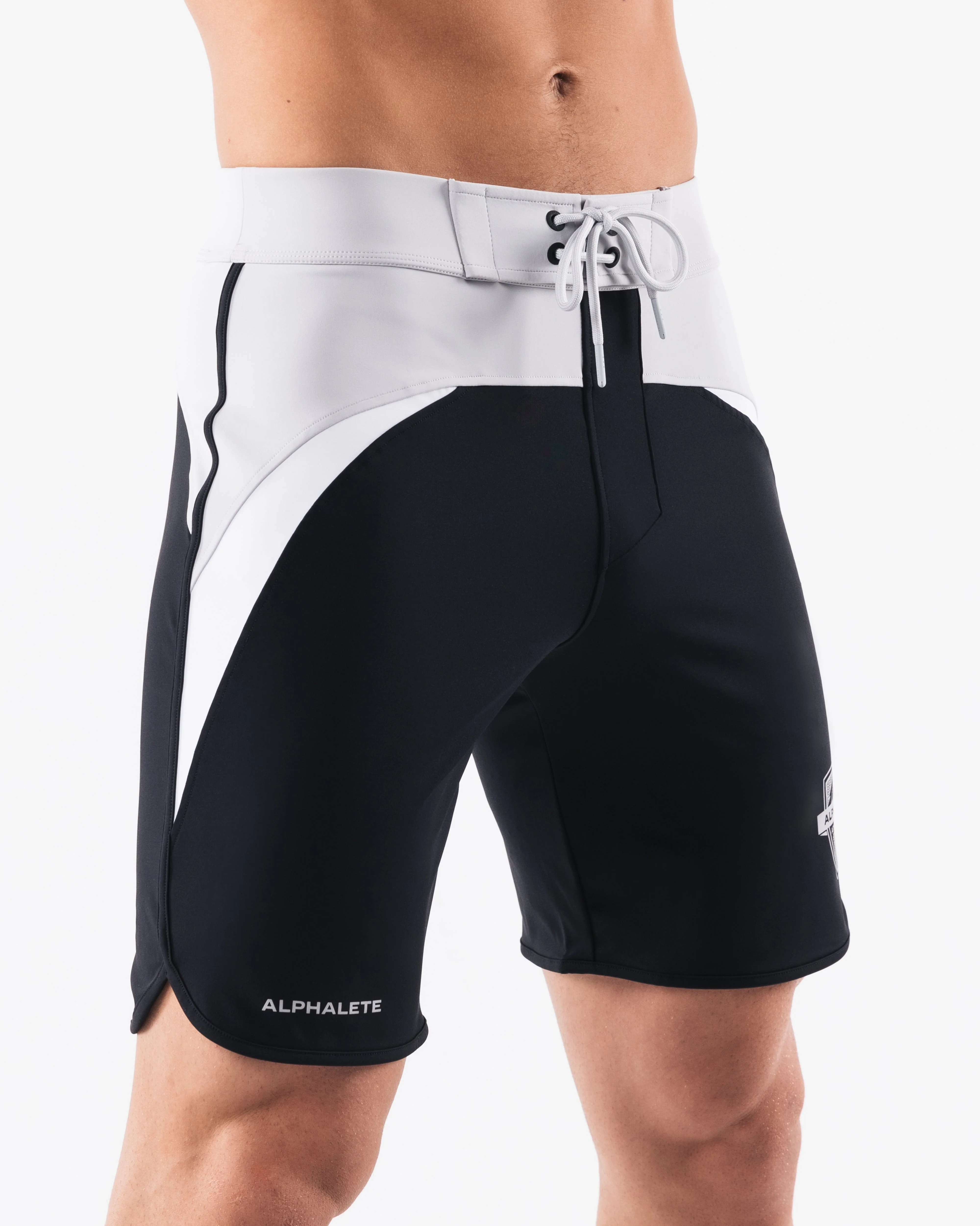 Crescent Boardshort - Black Coin - Image 5
