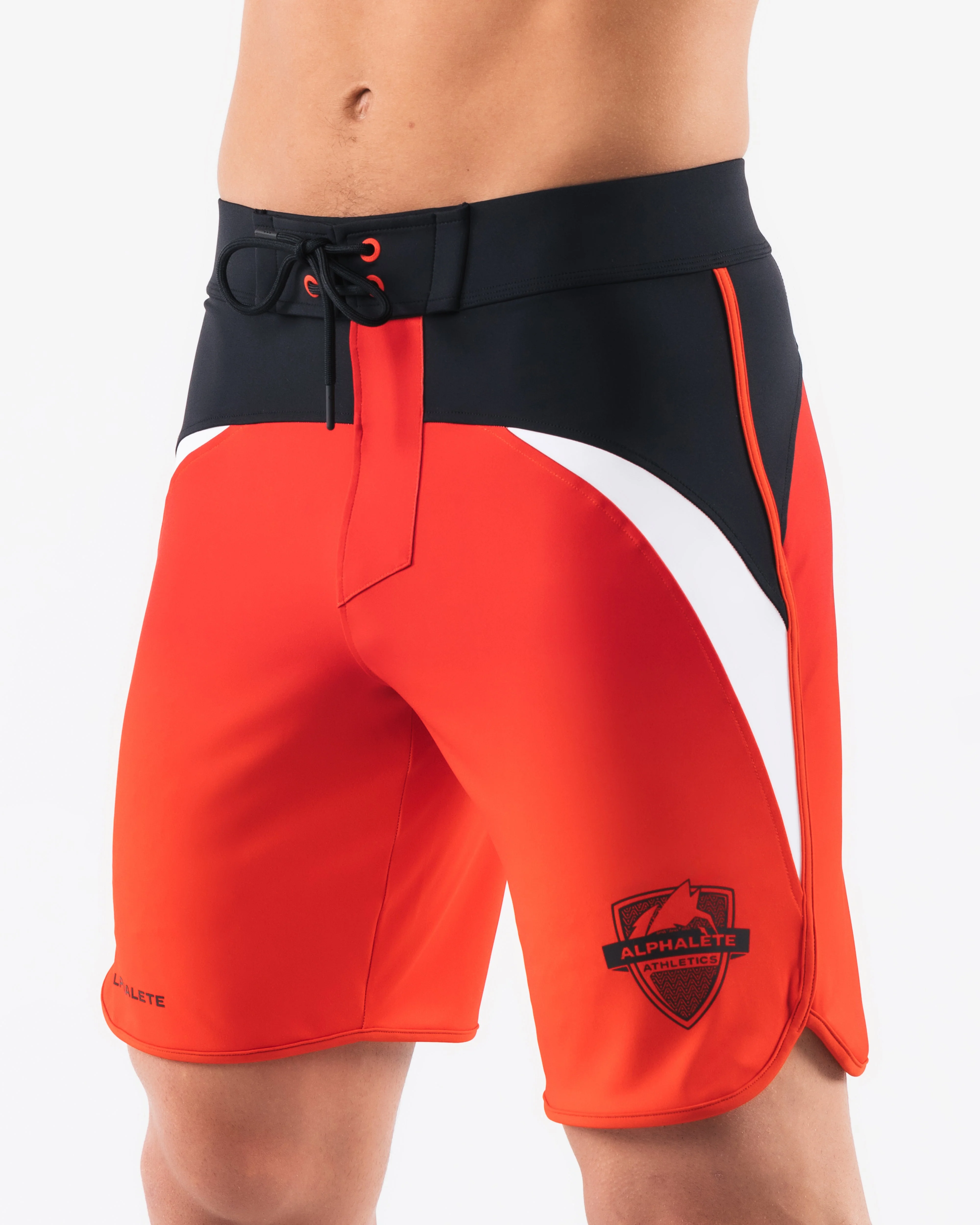 Crescent Boardshort - Crimson Rose - Image 4