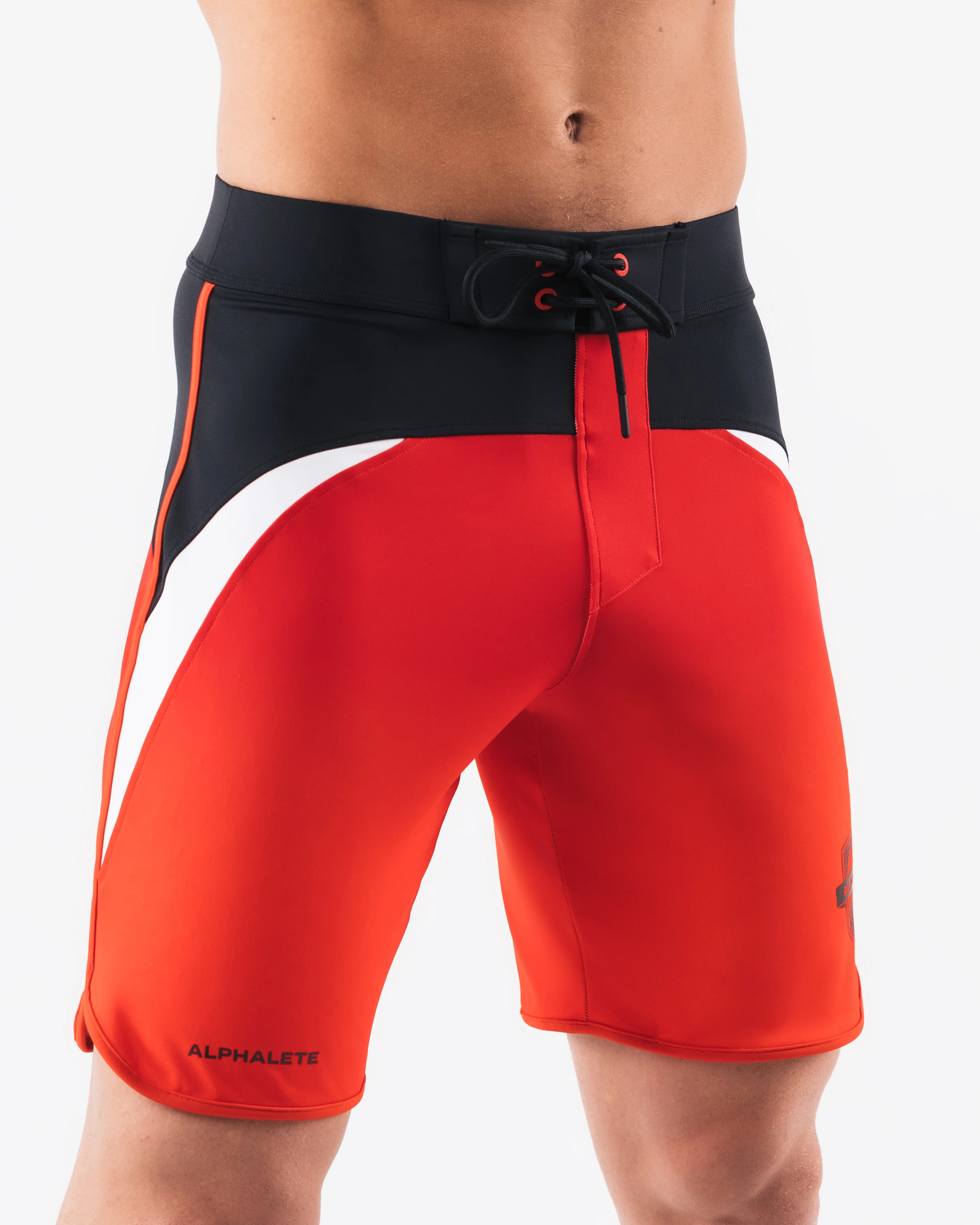 Crescent Boardshort - Crimson Rose - Image 5
