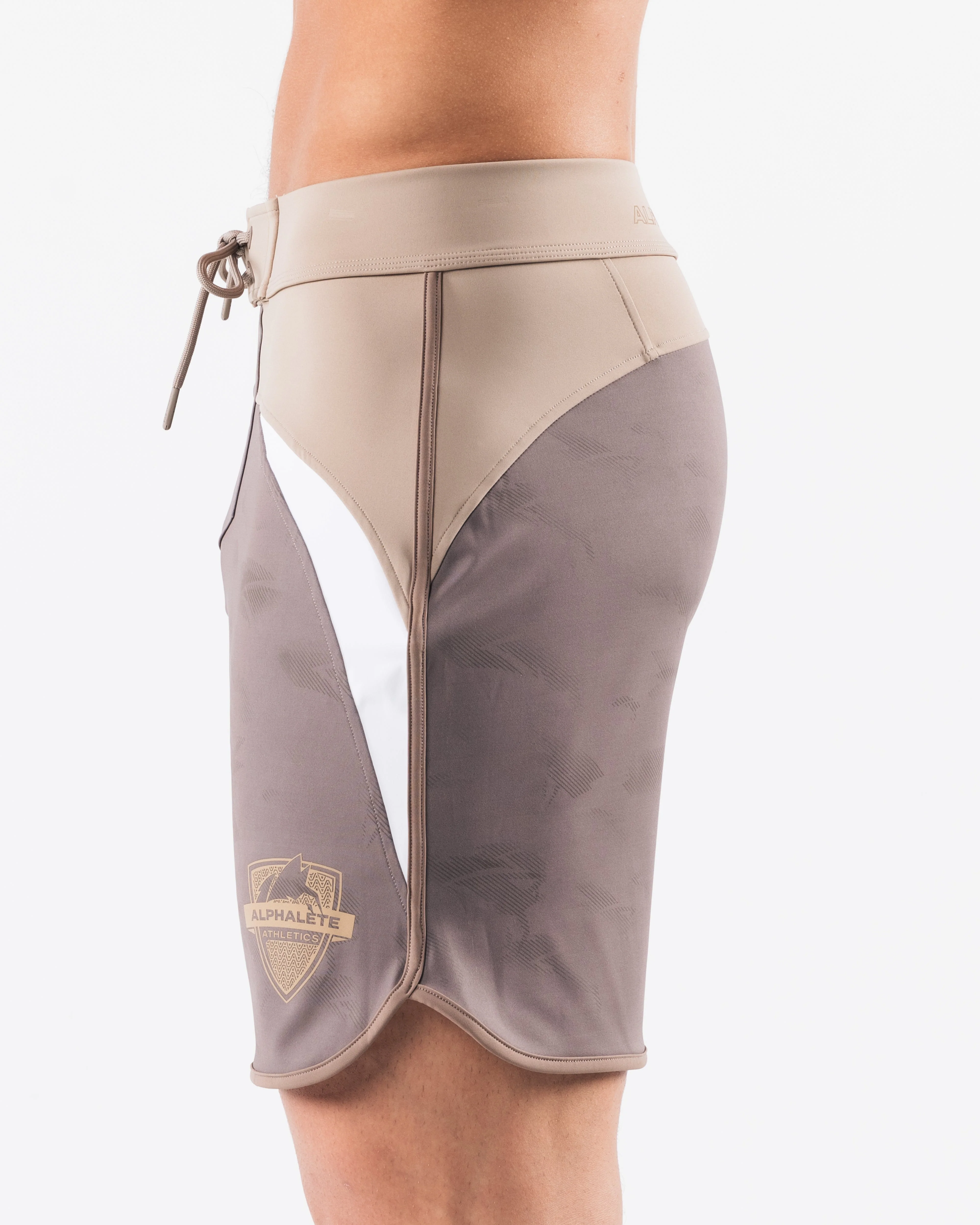 Crescent Boardshort - Mocha Pebble - Image 3