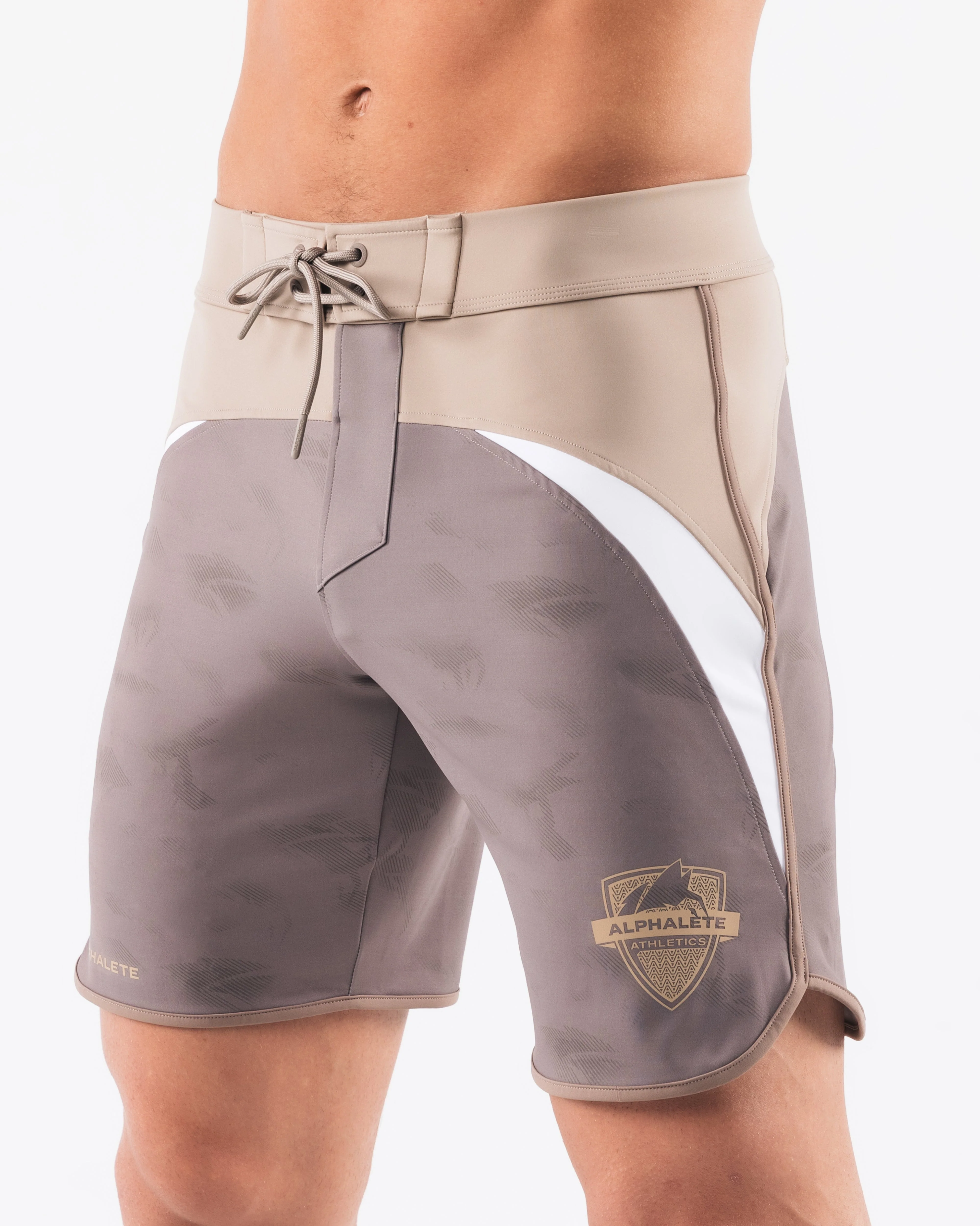 Crescent Boardshort - Mocha Pebble - Image 4