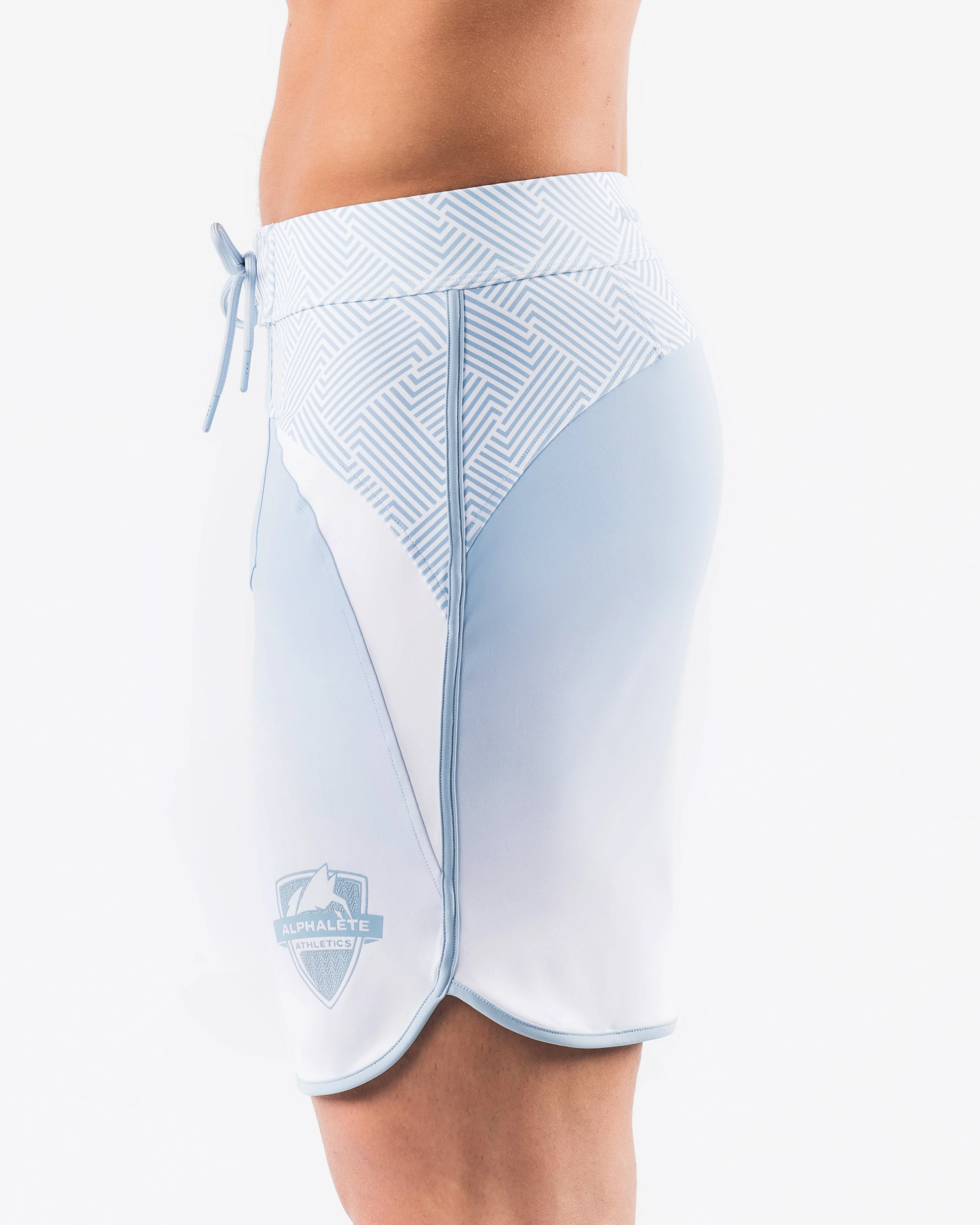 Crescent Boardshort - Sky White - Image 3