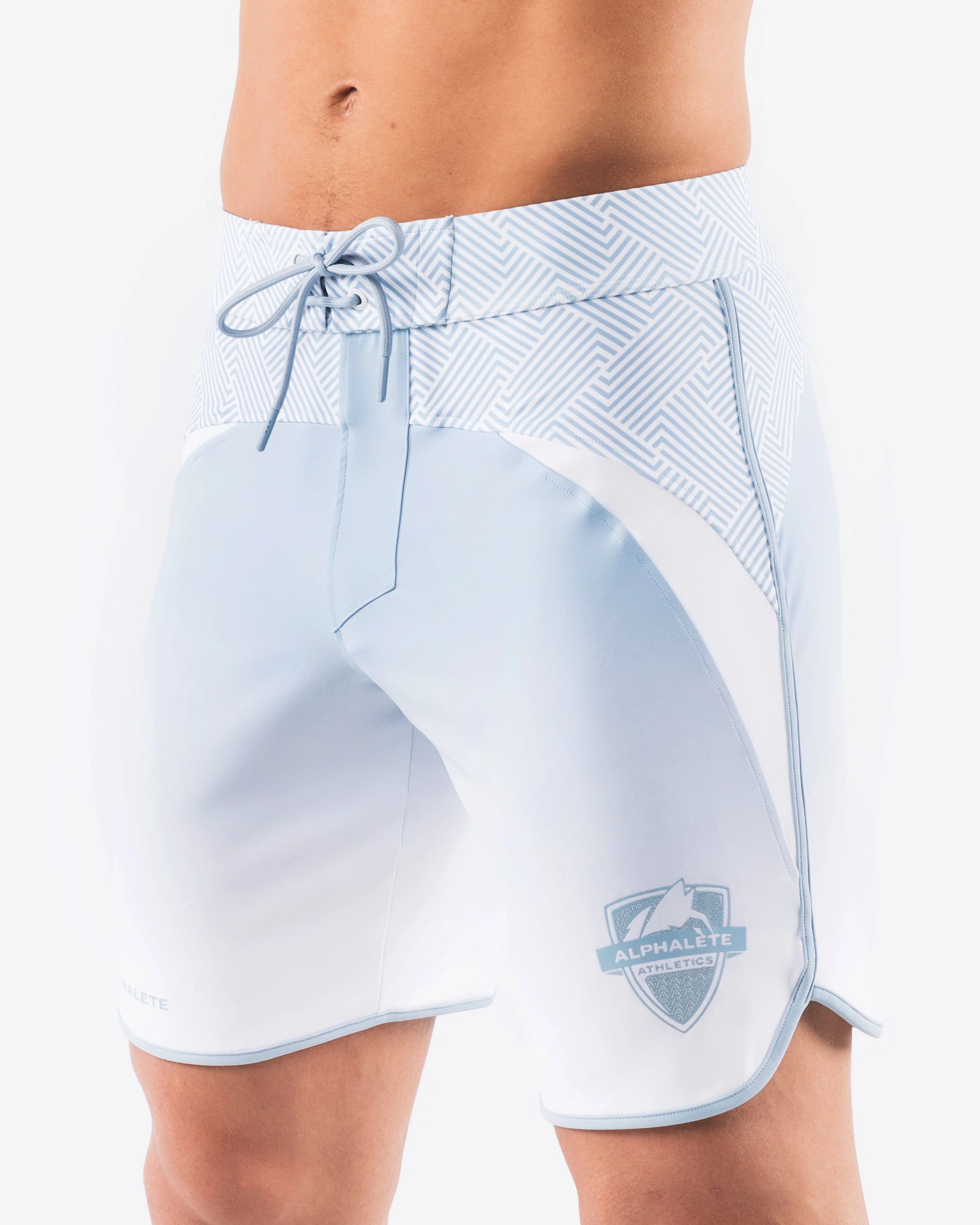 Crescent Boardshort - Sky White - Image 4