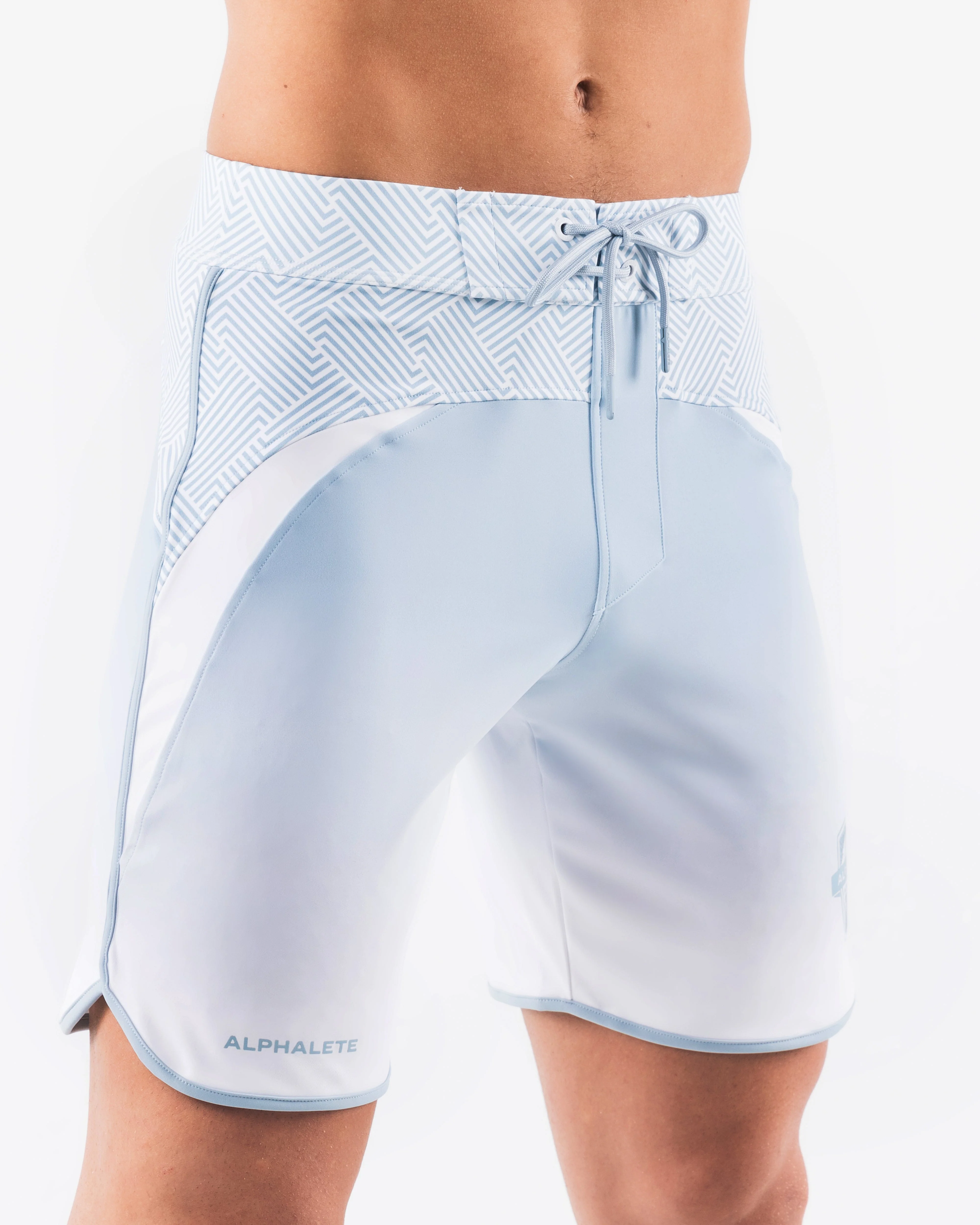 Crescent Boardshort - Sky White - Image 5