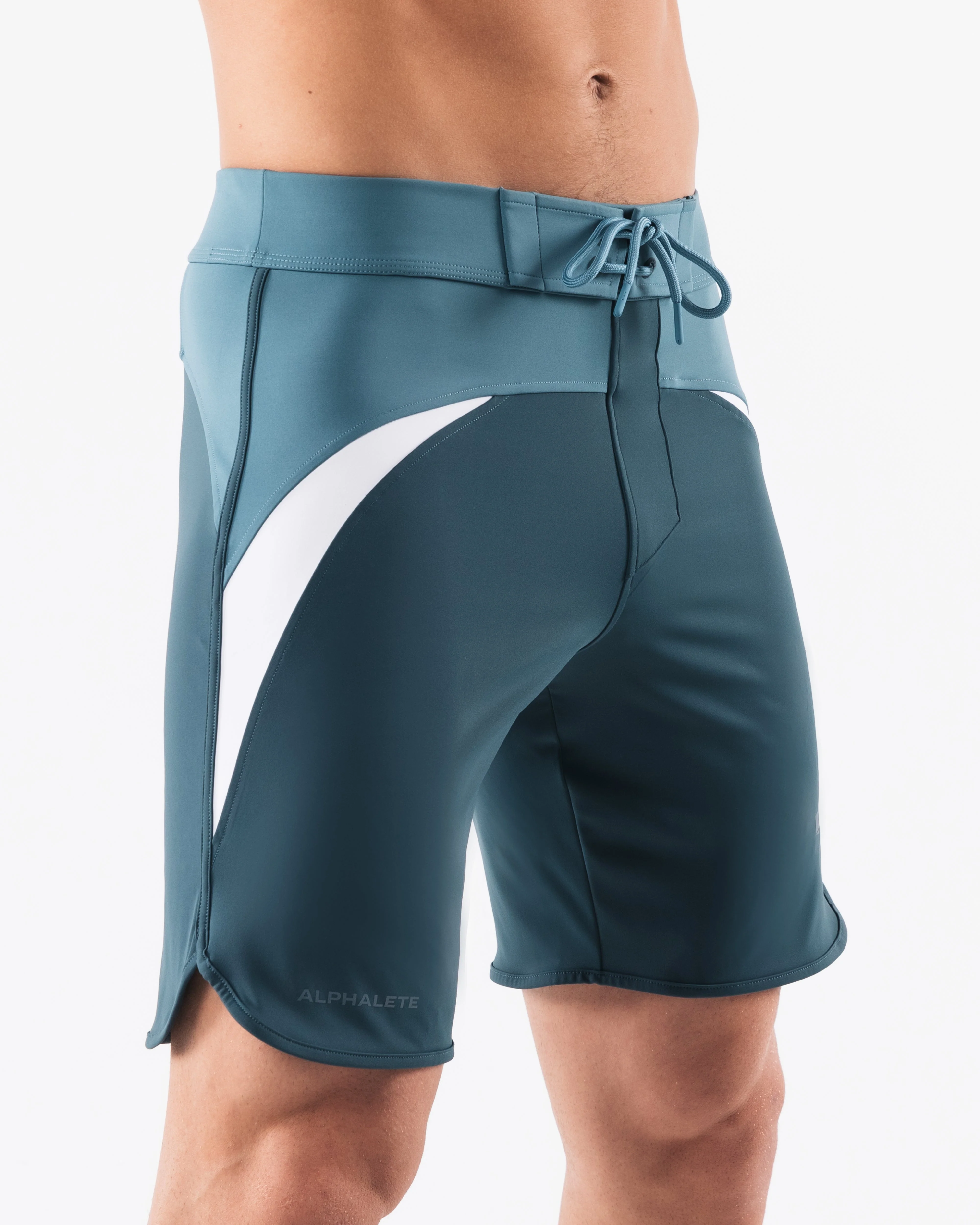Crescent Boardshort - Slate Blue - Image 5