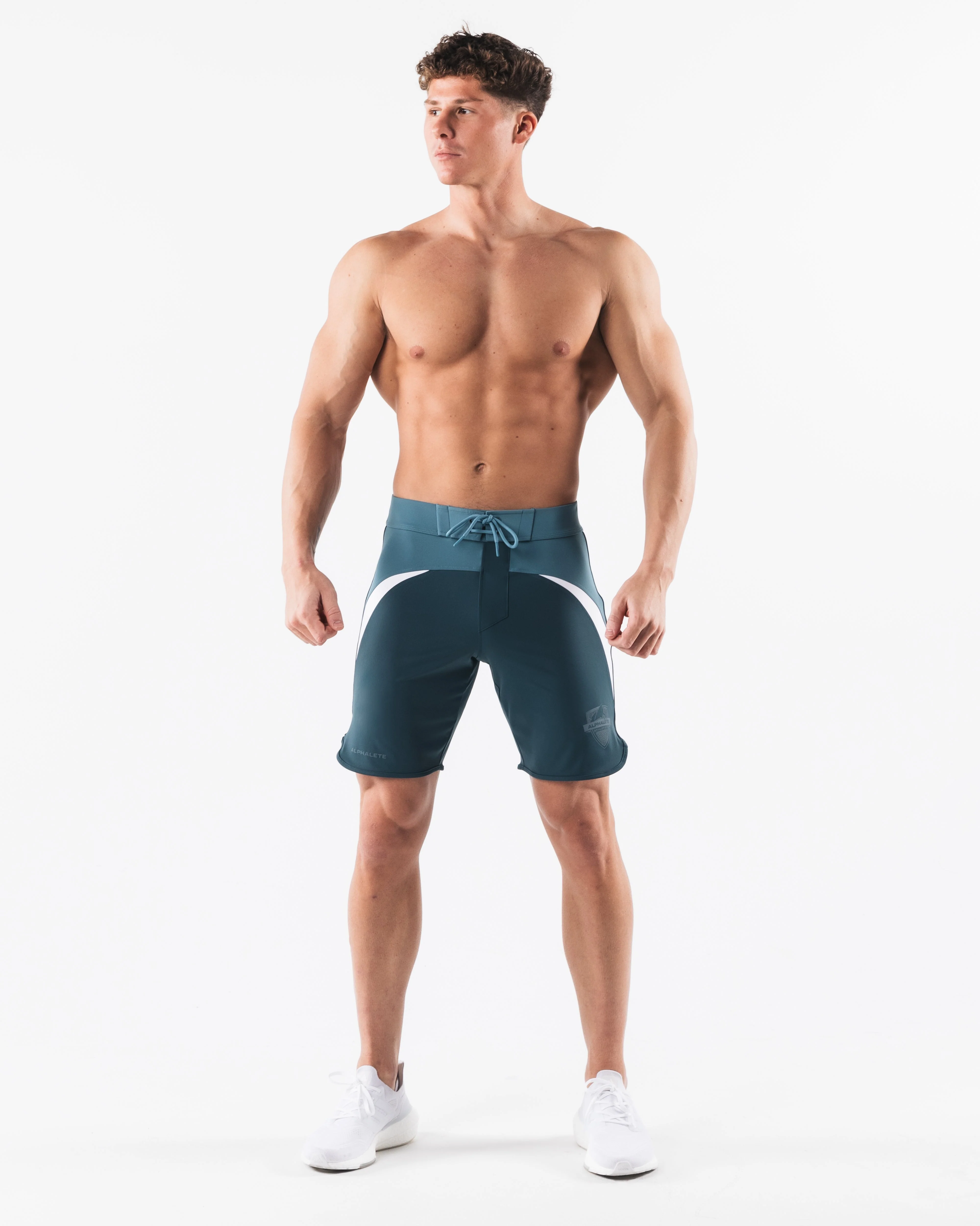 Crescent Boardshort - Slate Blue - Image 6