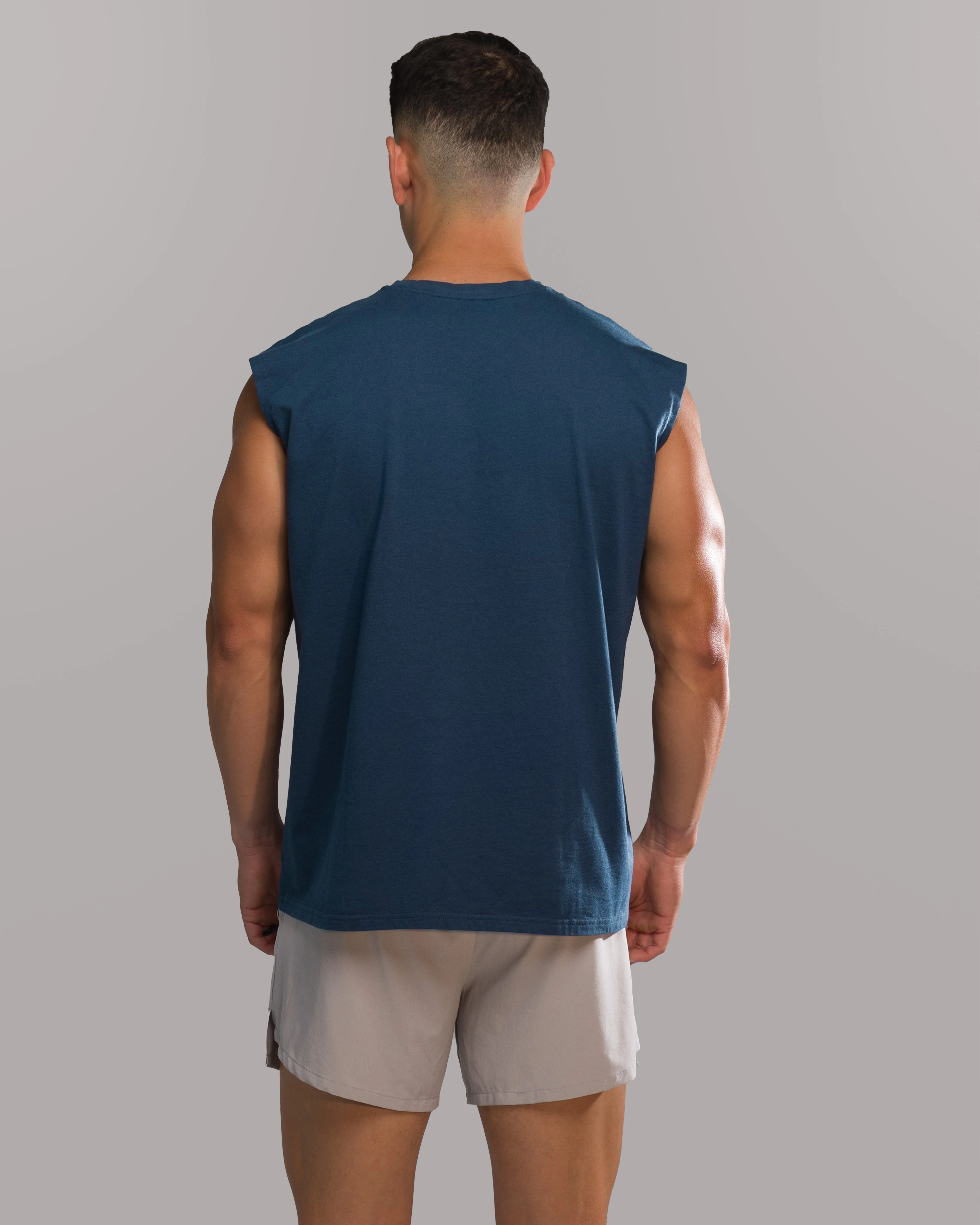 Dark Haven Cut Off - Varsity Blue - Image 3