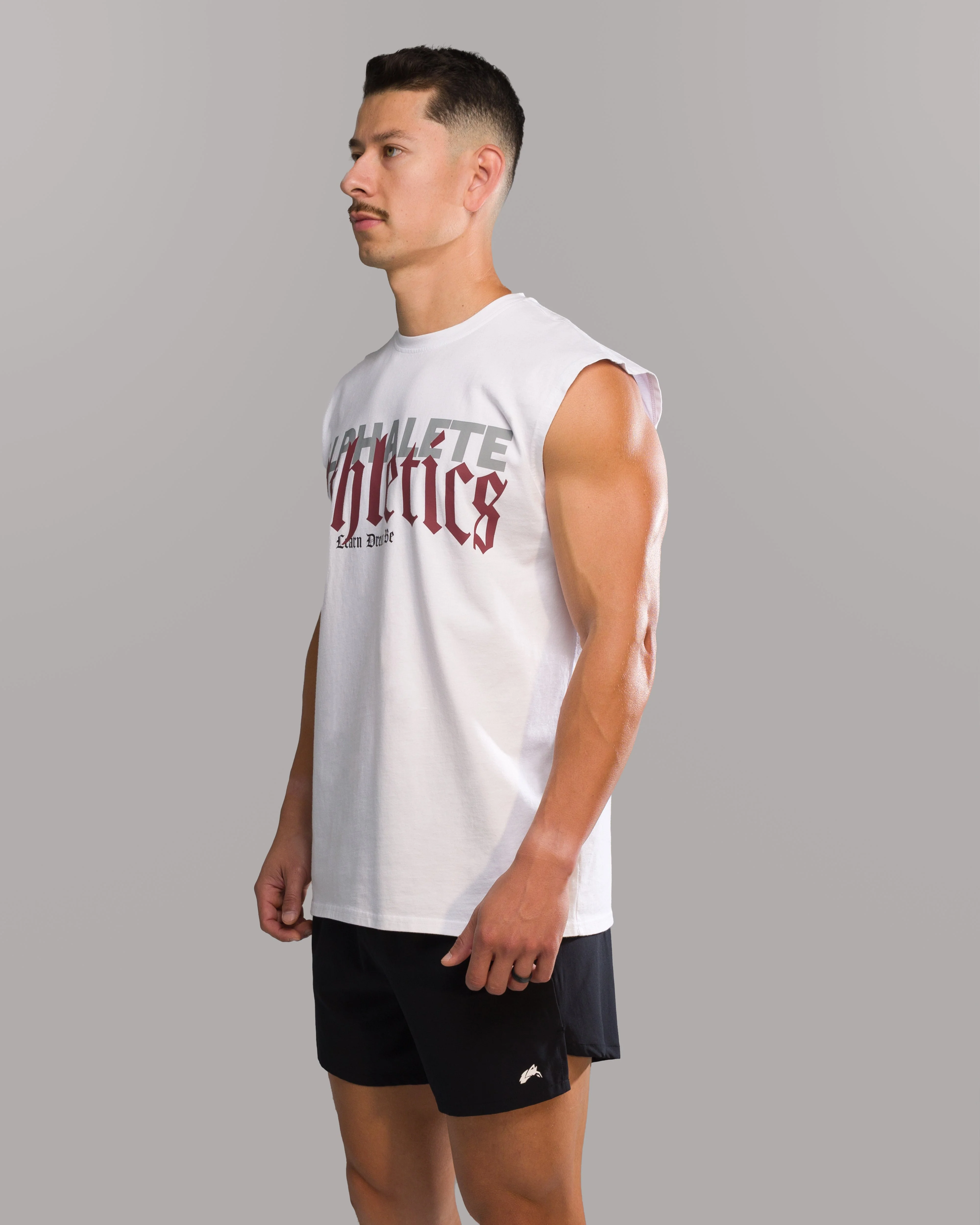 Dark Haven Cut Off - White - Image 2