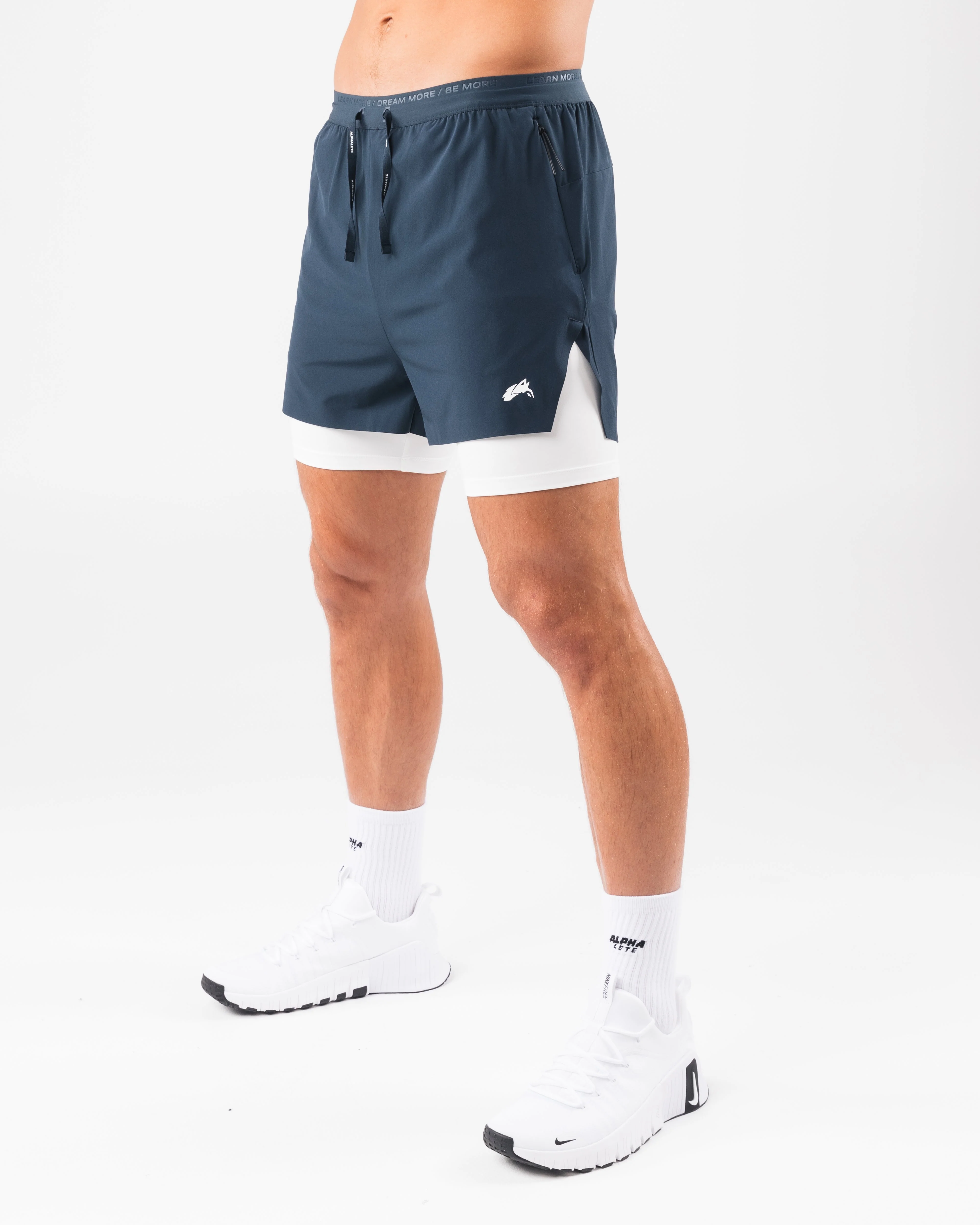 Elite Swift Short 5" - Deep Navy - Image 3
