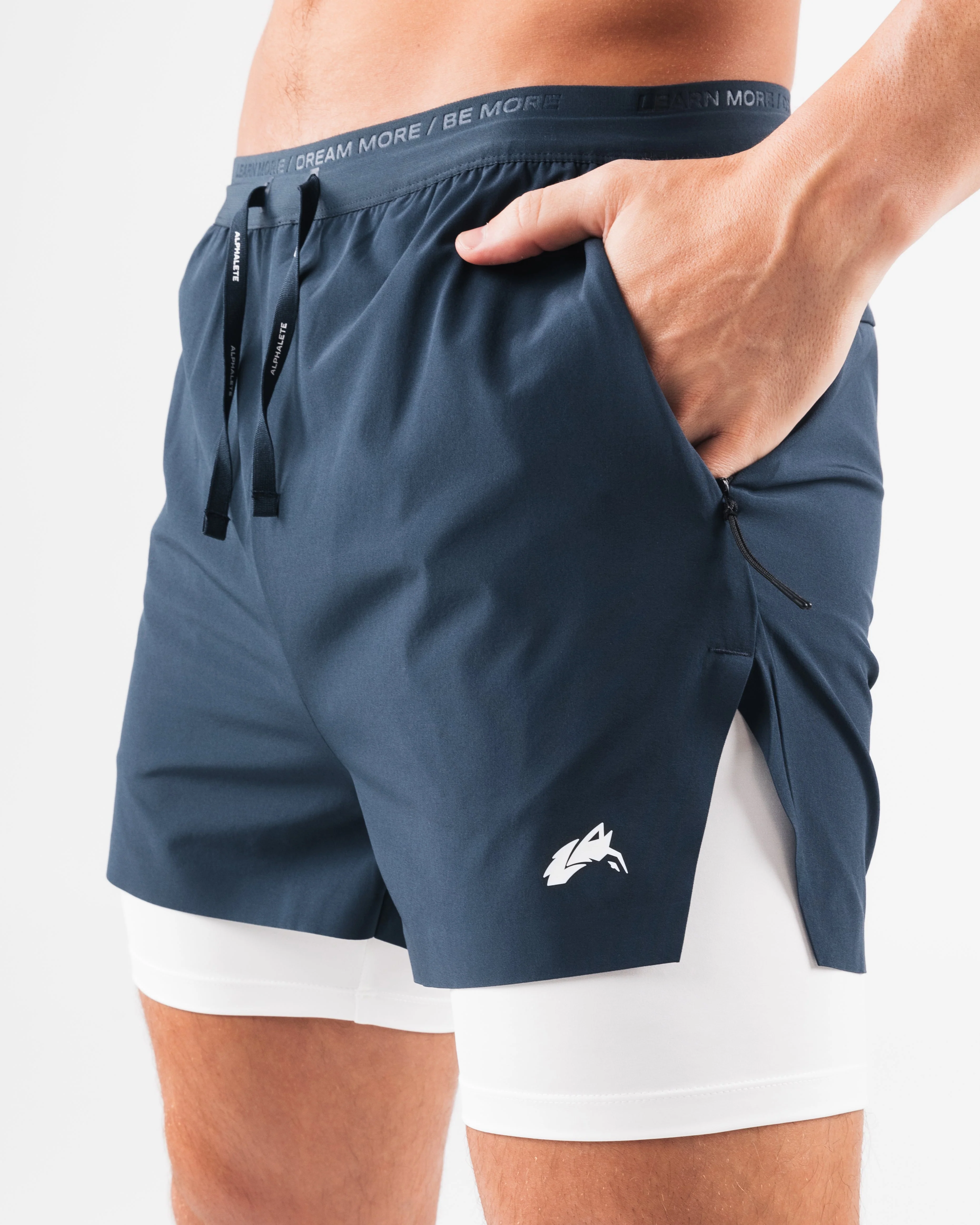 Elite Swift Short 5" - Deep Navy - Image 6