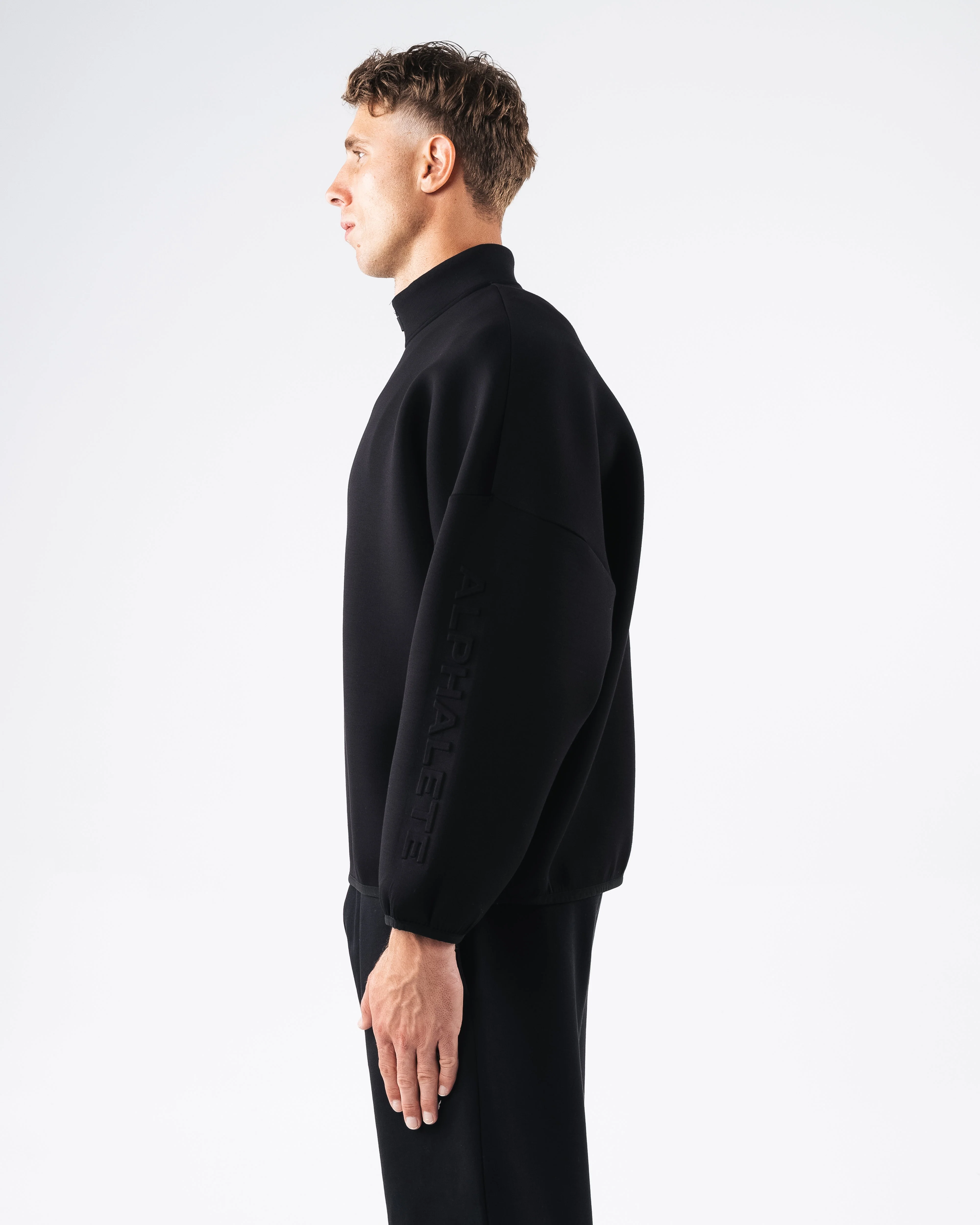 ELMTS Quarter Zip - Black - Image 4