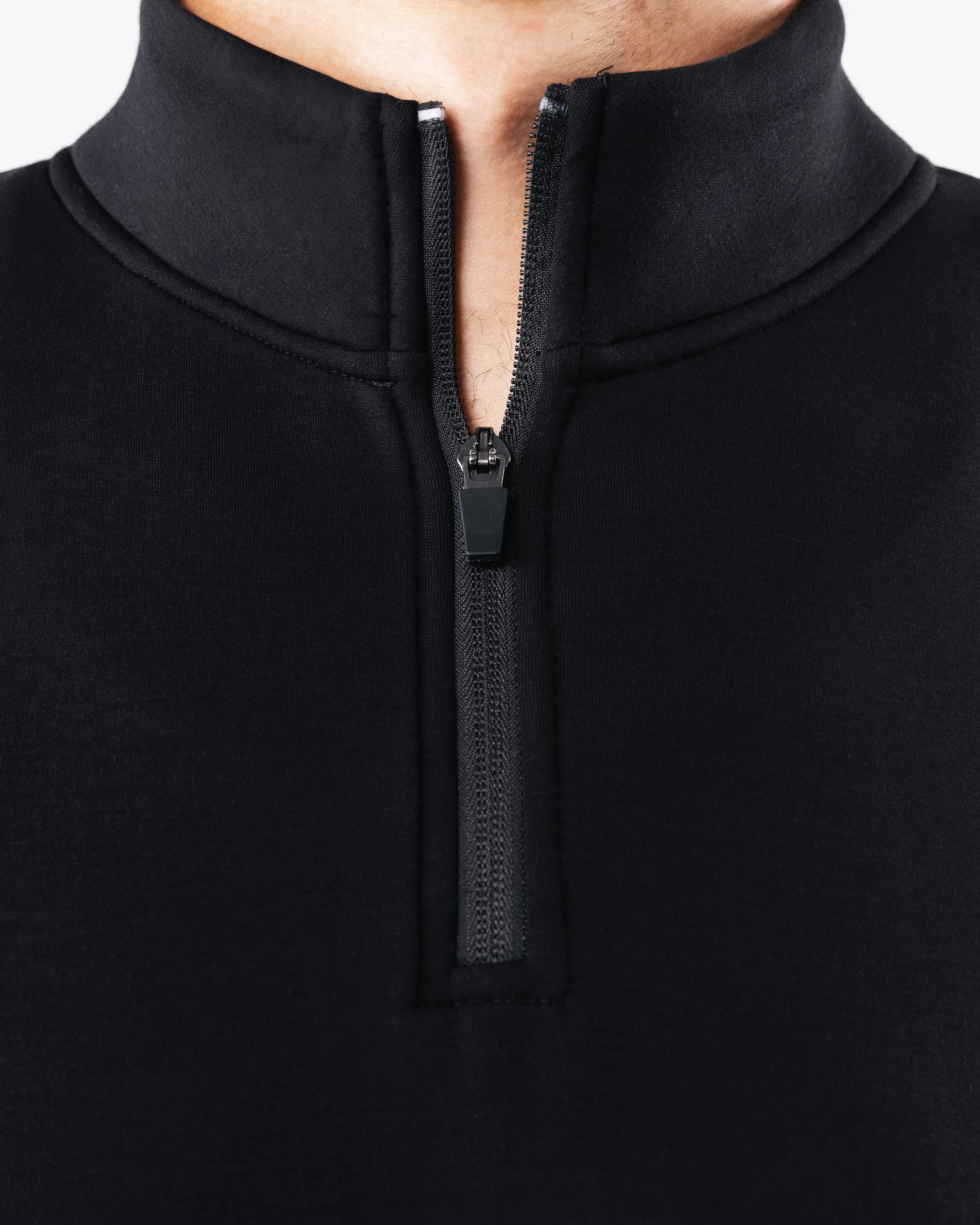 ELMTS Quarter Zip - Black - Image 6