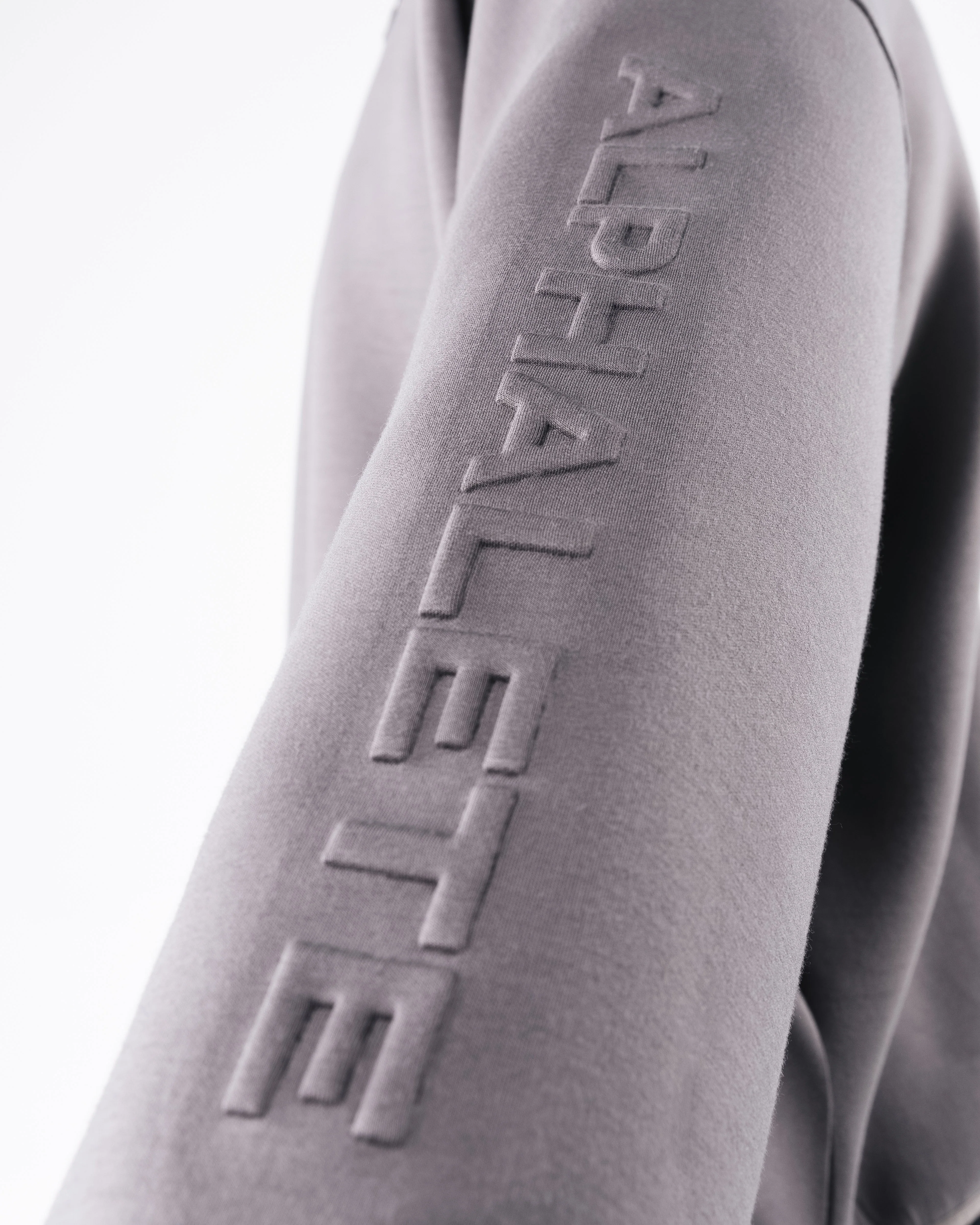 ELMTS Quarter Zip - Heather Cloud - Image 7