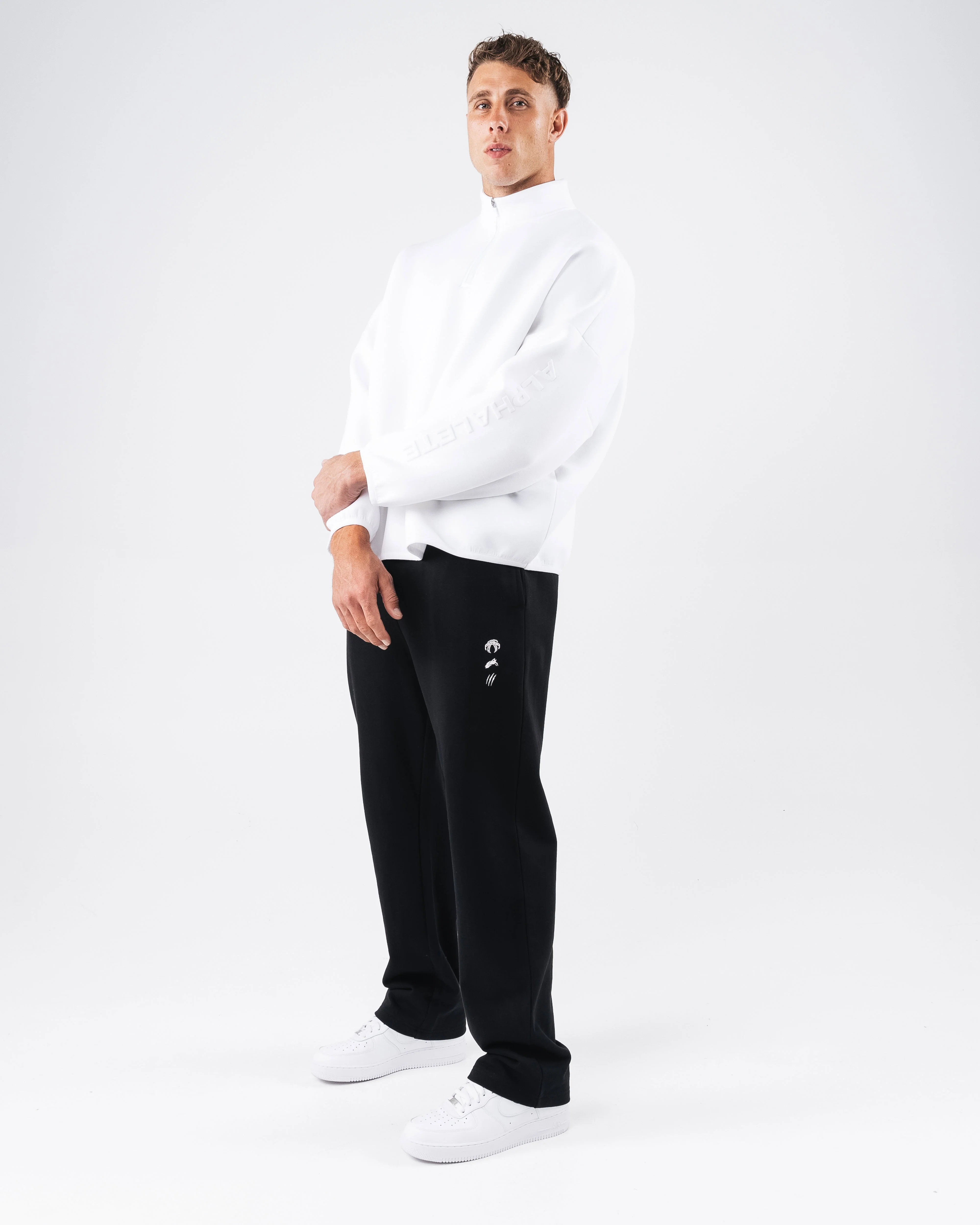 ELMTS Quarter Zip - White - Image 2
