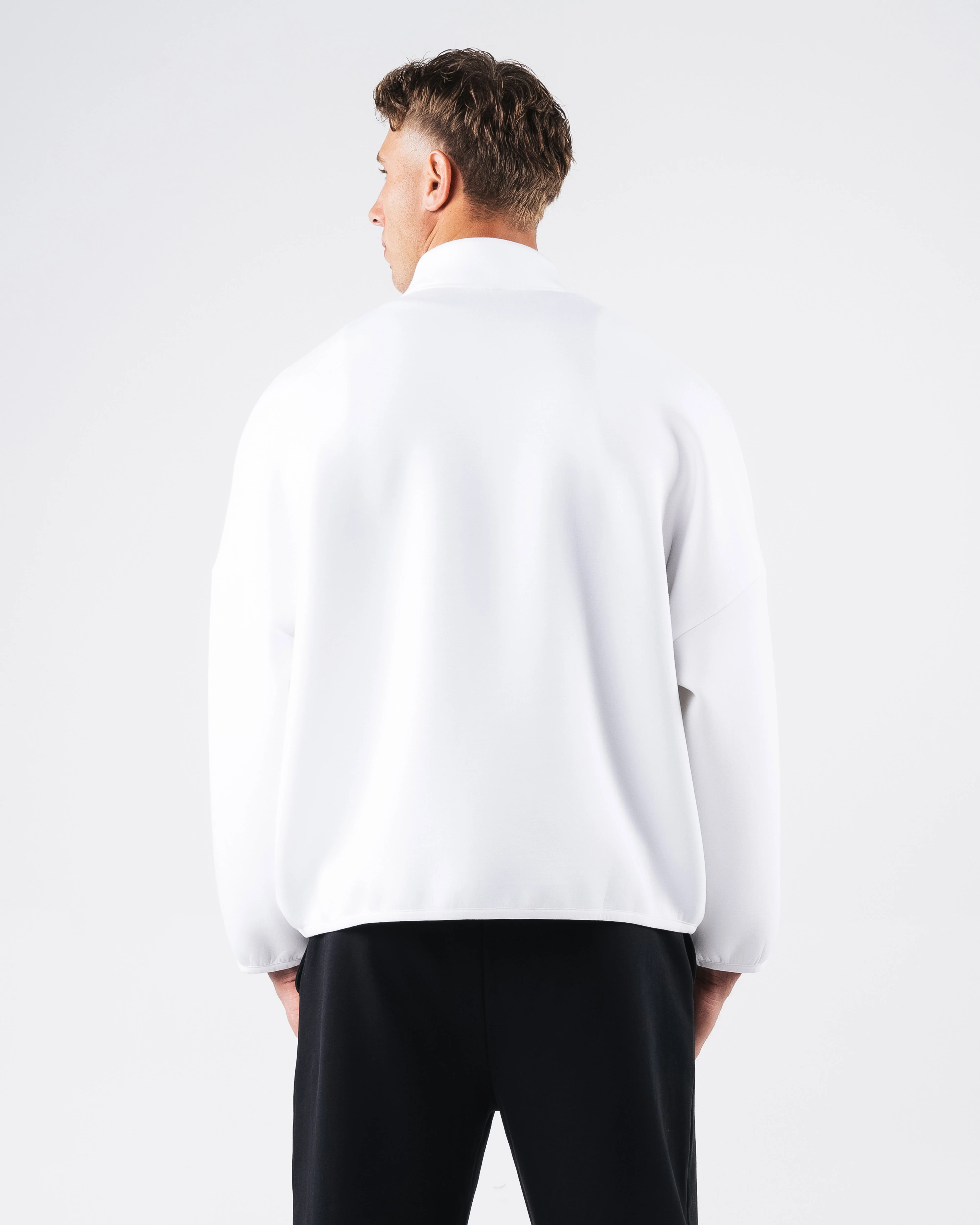 ELMTS Quarter Zip - White - Image 5