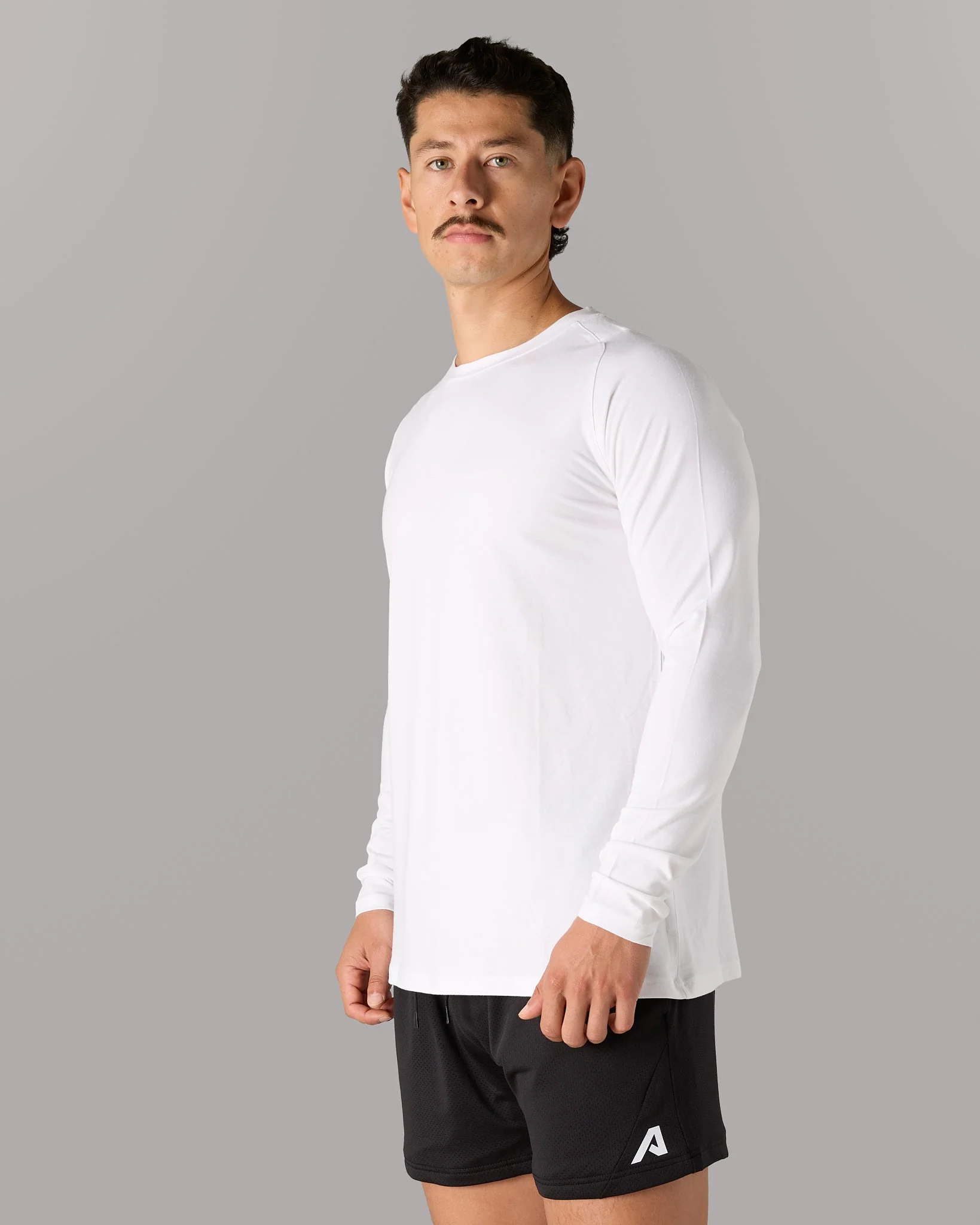 Essential LS Tee - White - Image 3