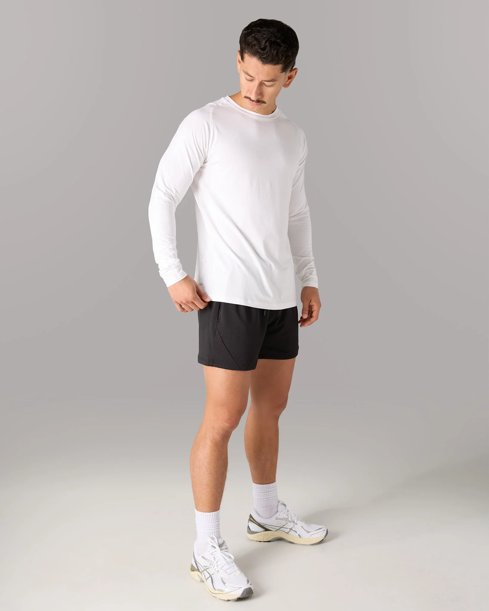 Essential LS Tee - White - Image 4