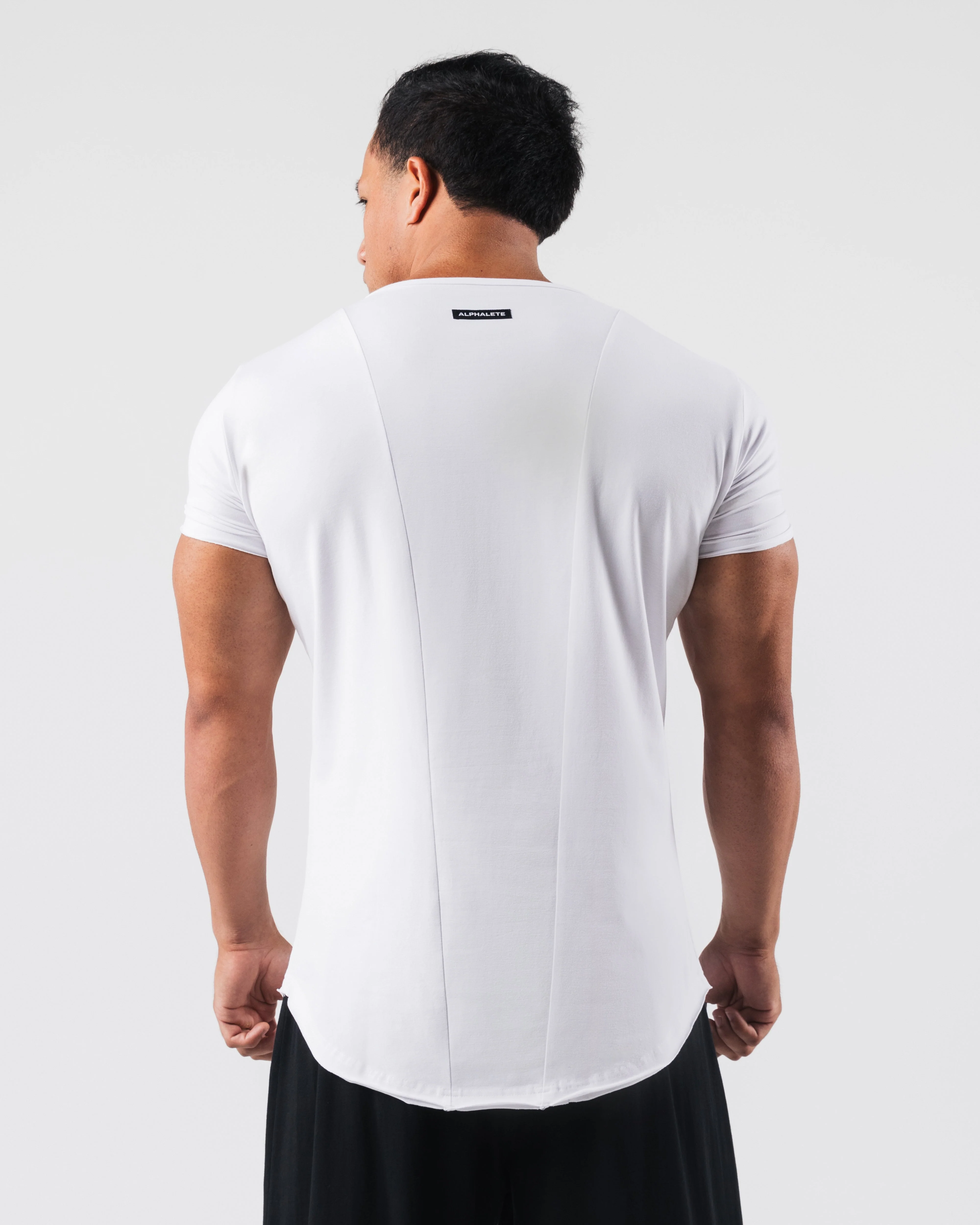 Essential Scoop Neck - White - Image 4