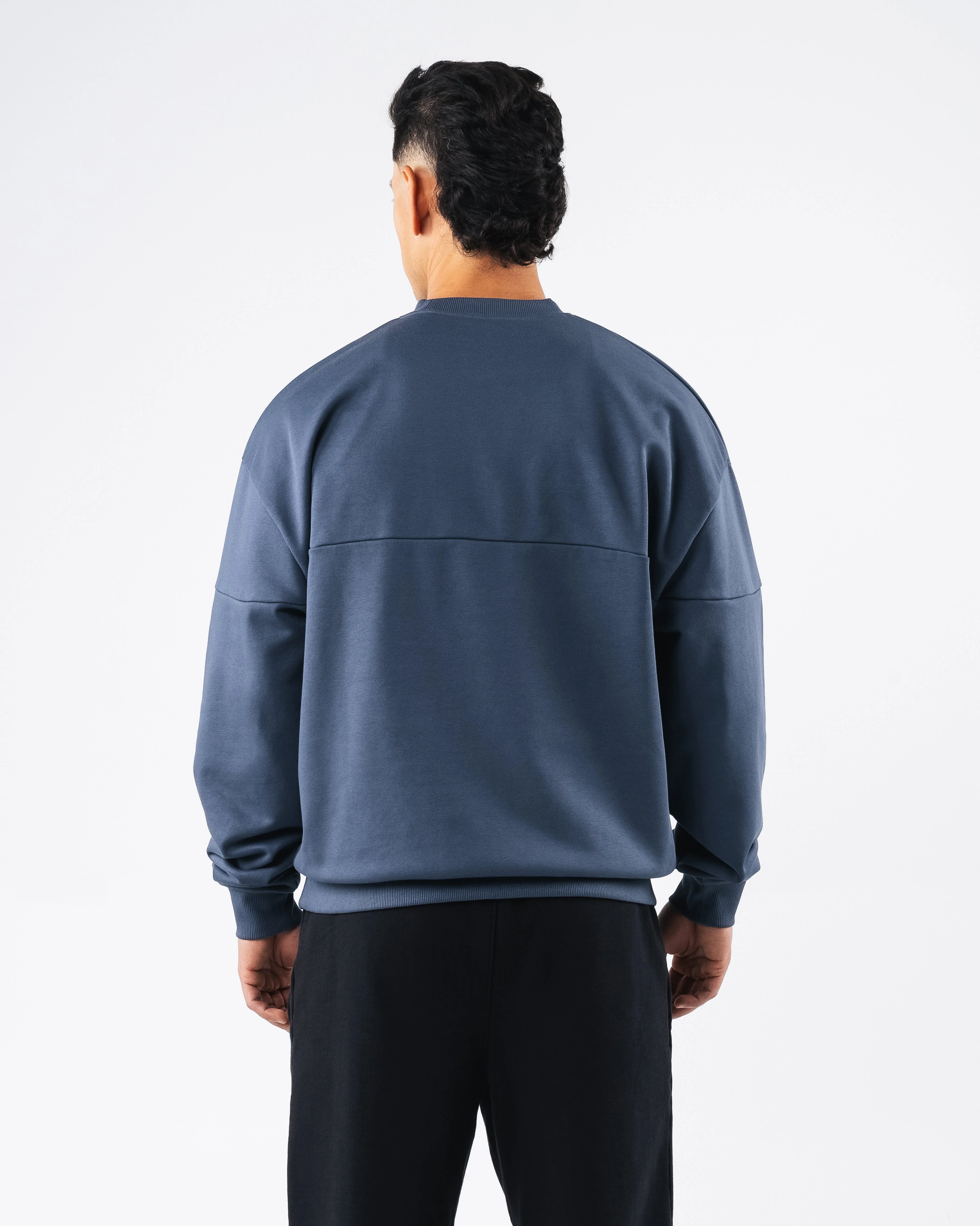 Establishment Split Crewneck - Marine - Image 4