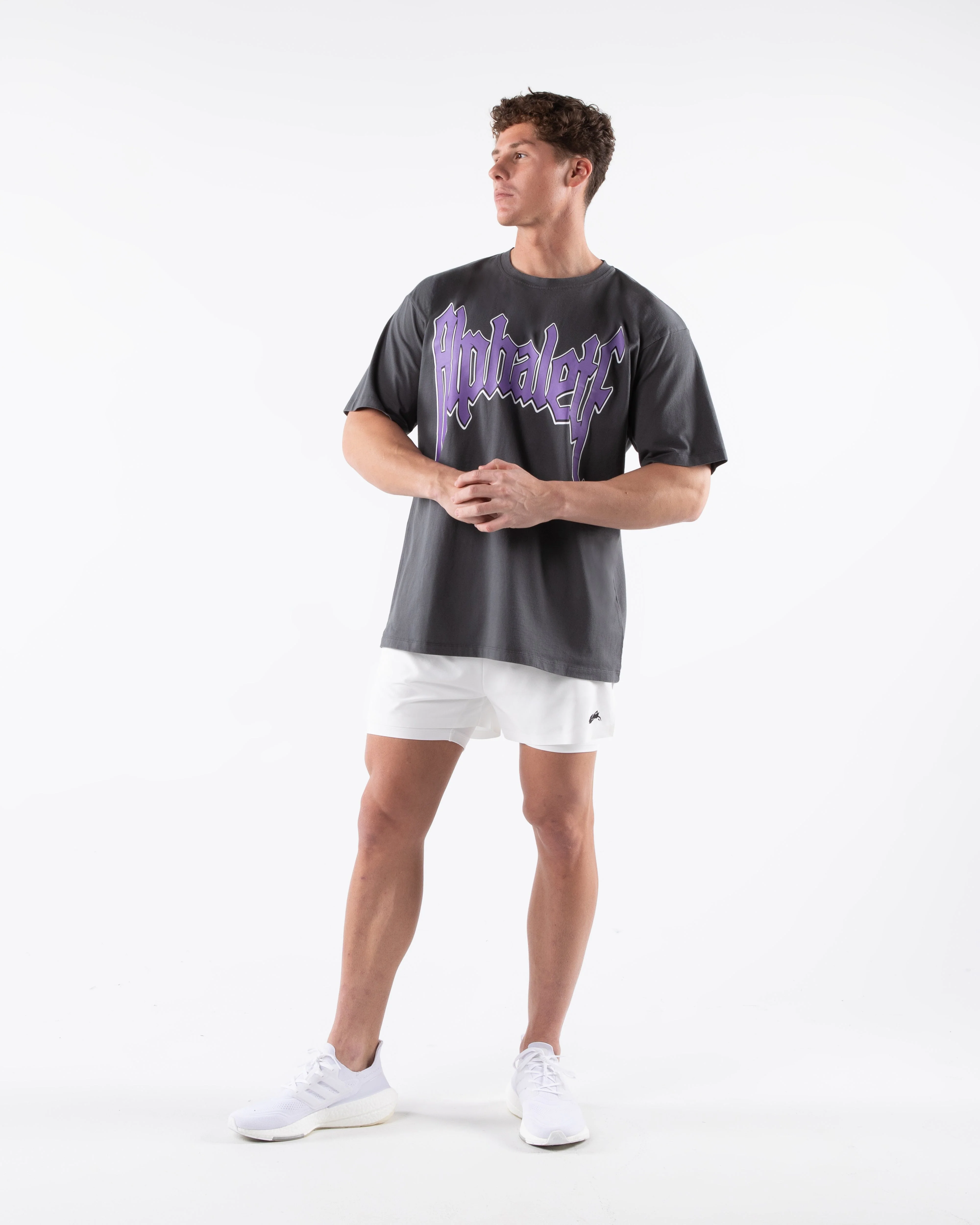 Grime Tee - Astro Grey - Image 2